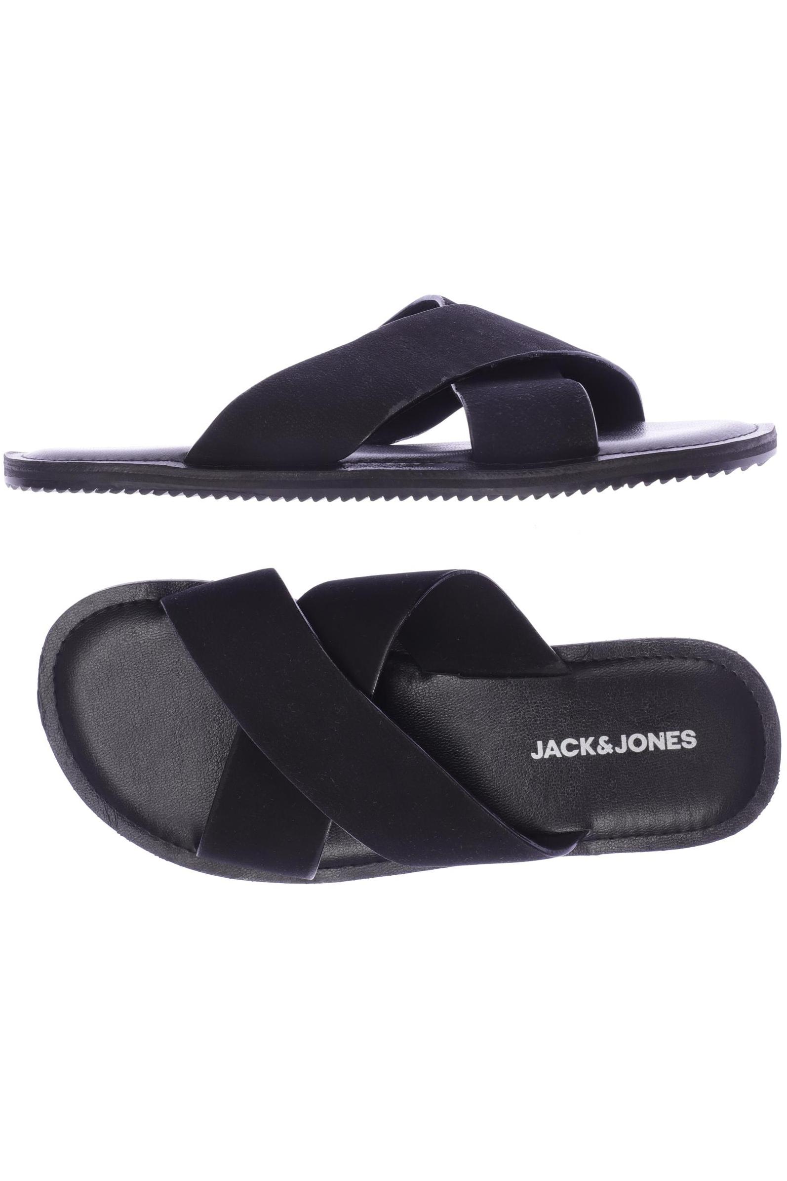 

Jack & Jones Herren Sandale, schwarz, Gr. 41