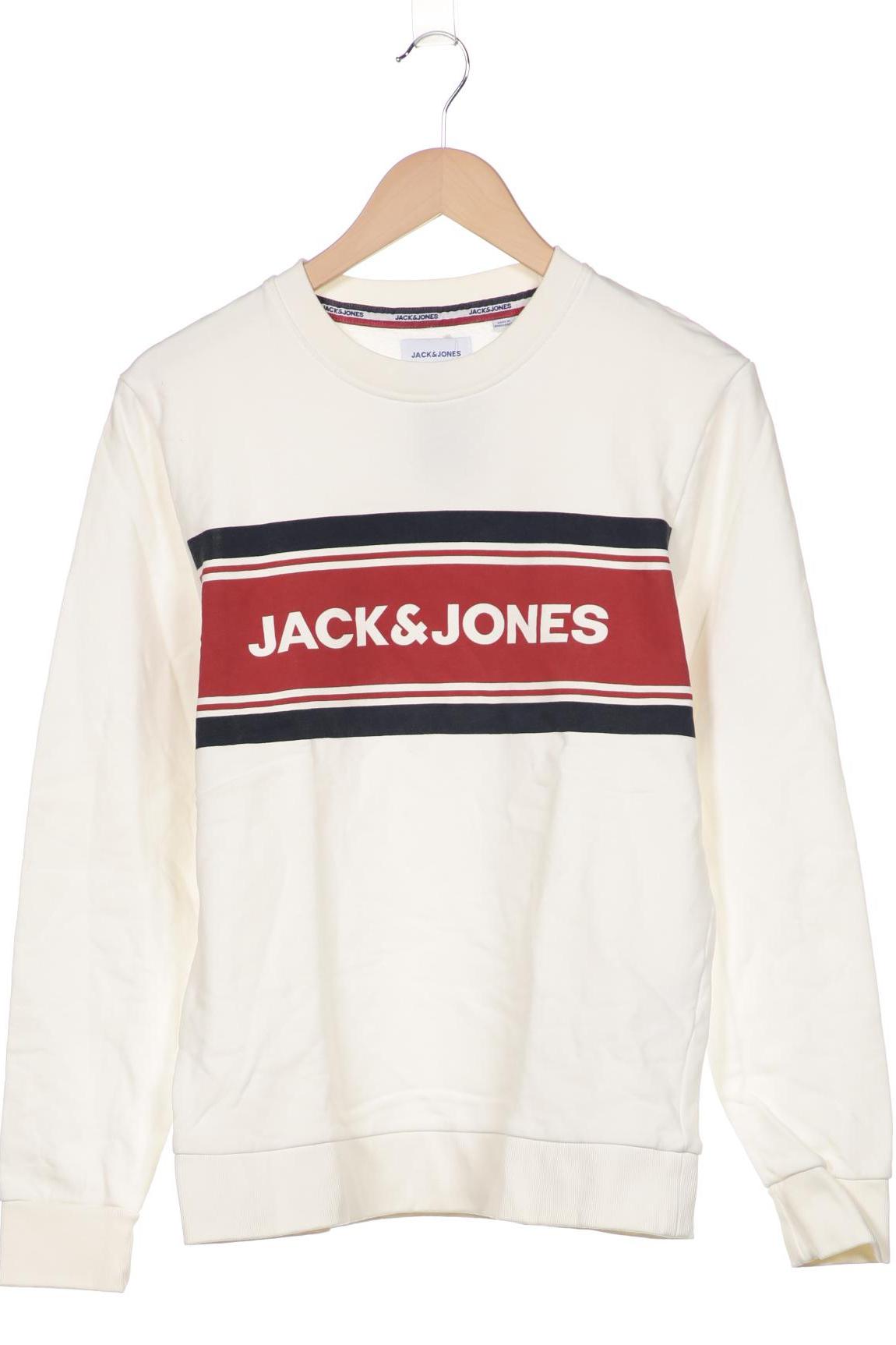 

JACK & JONES Herren Sweatshirt, weiß