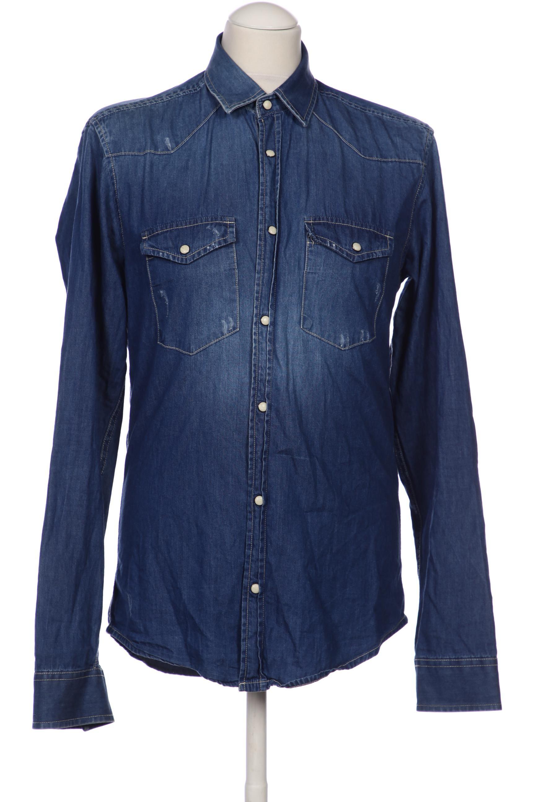 

JACK & JONES Herren Hemd, blau
