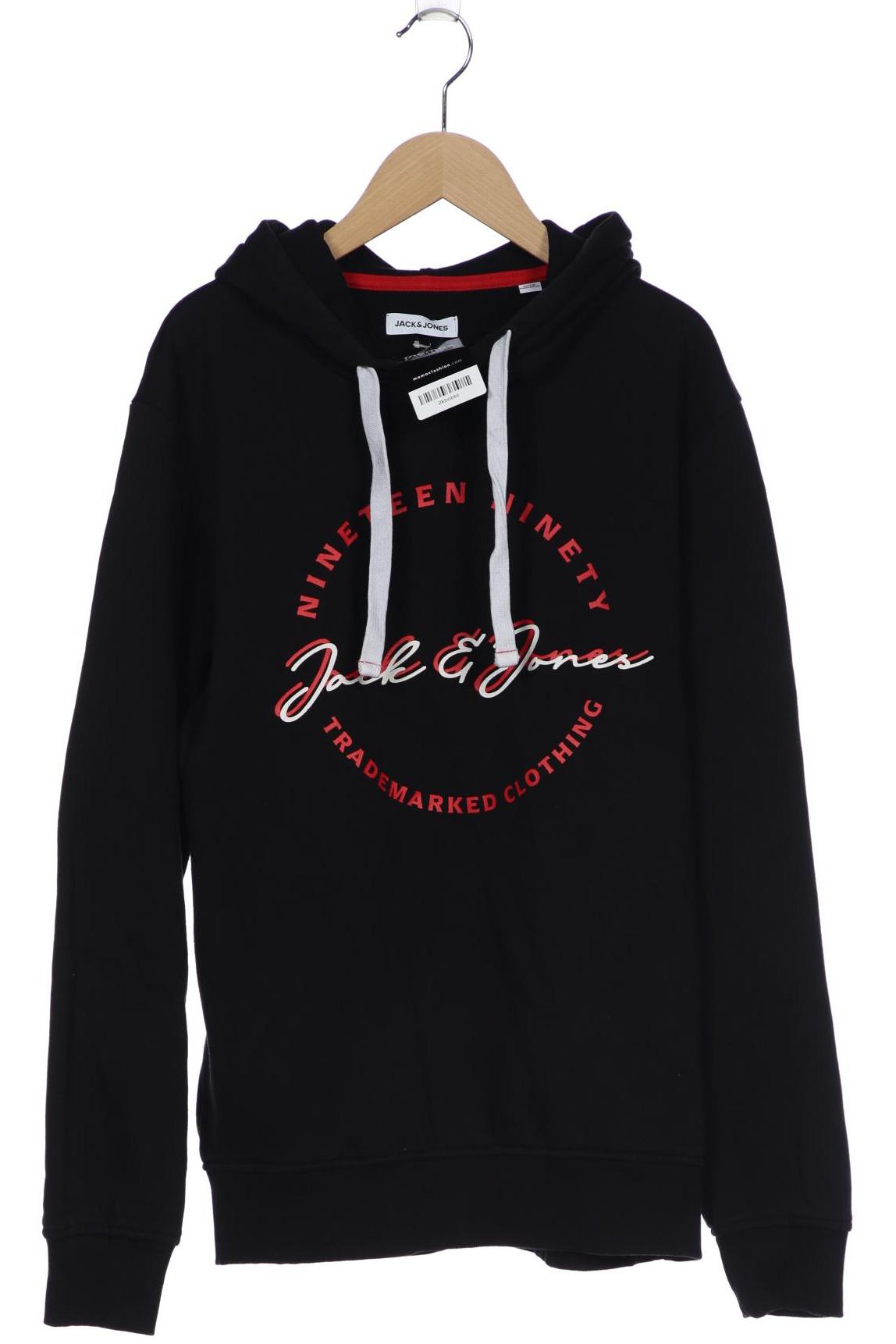 

JACK & JONES Herren Kapuzenpullover, schwarz