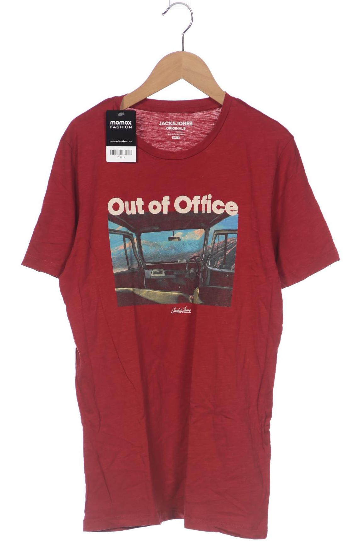 

Jack & Jones Herren T-Shirt, rot, Gr. 48
