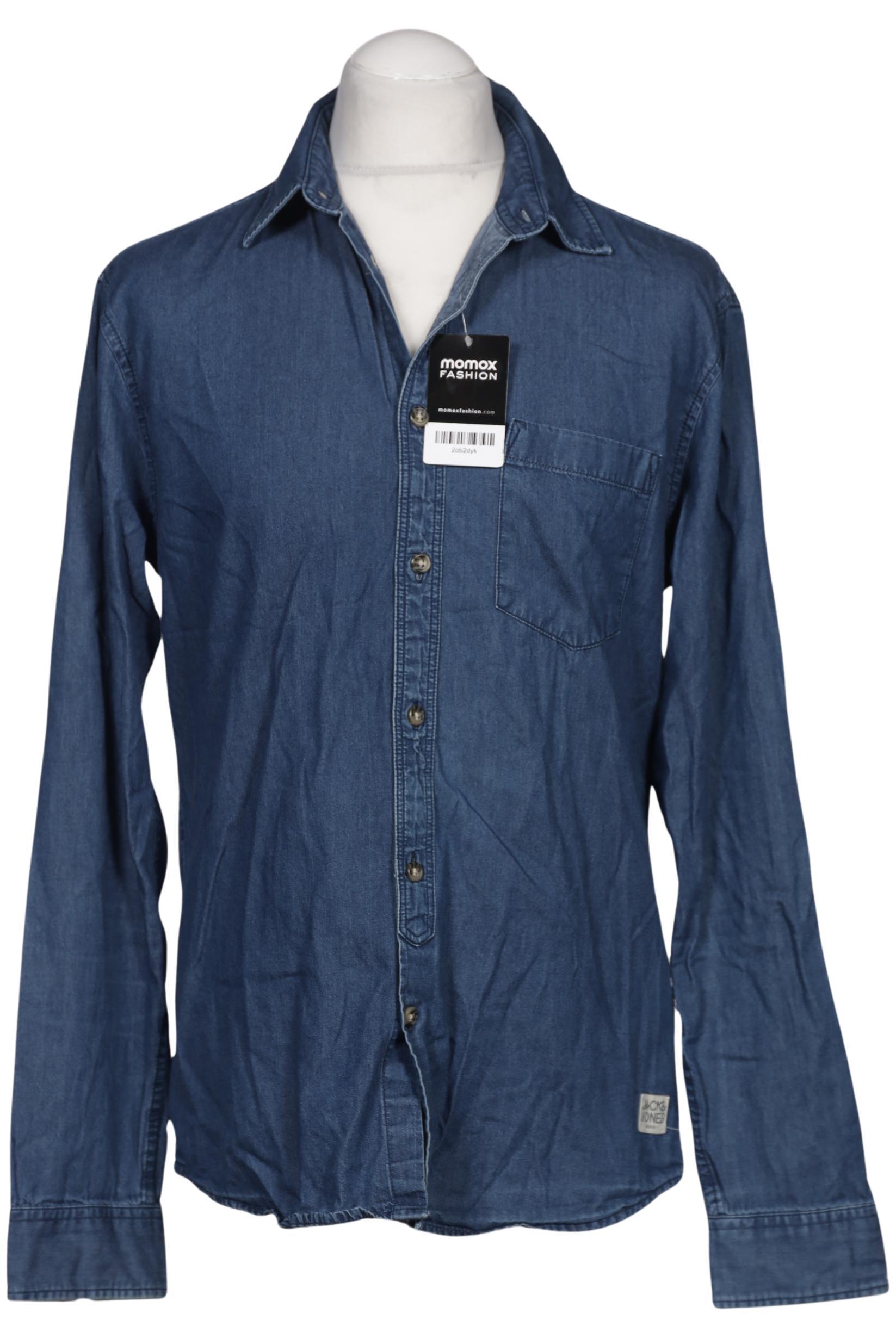 

Jack & Jones Herren Hemd, blau, Gr. 52