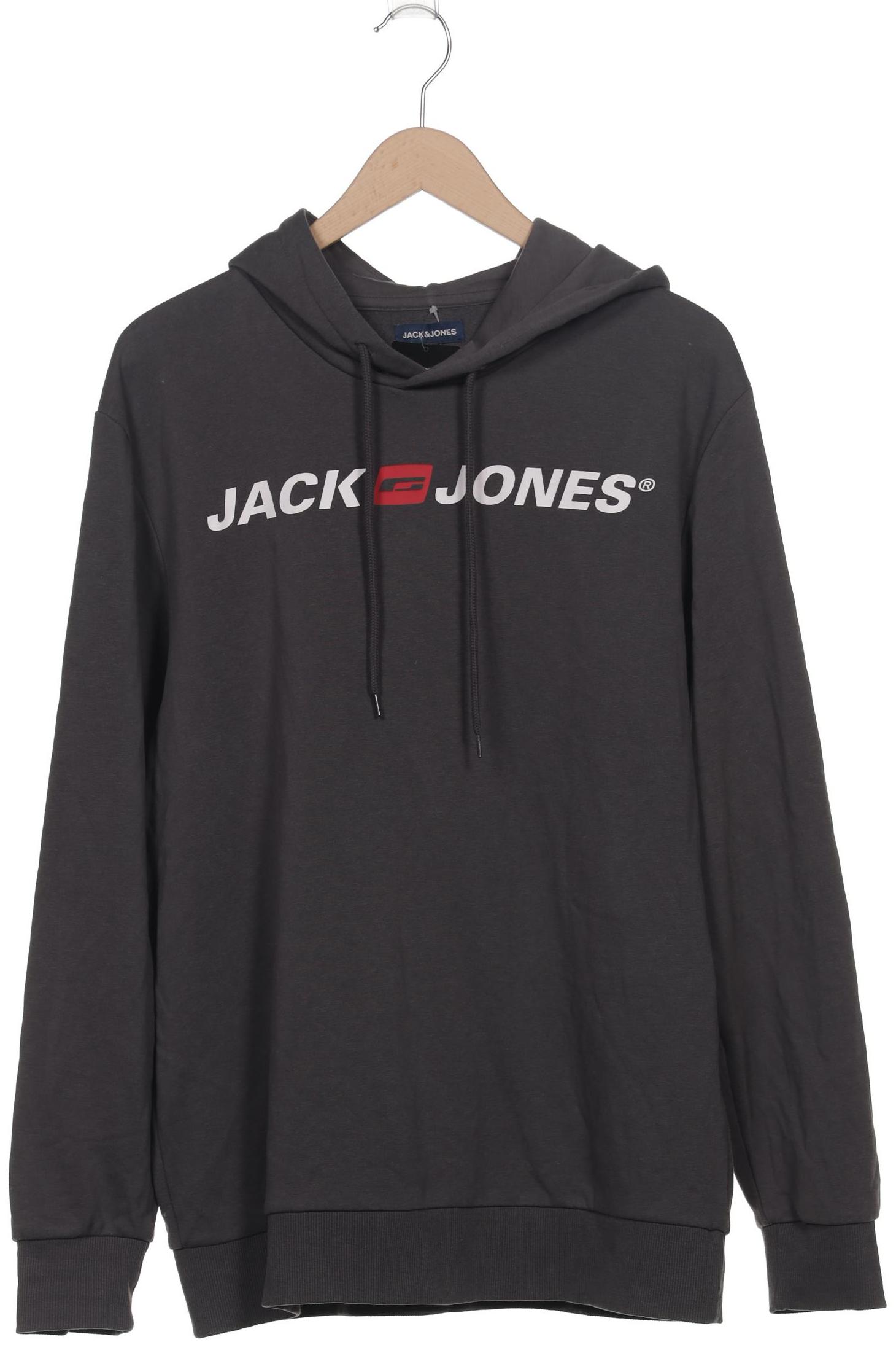 

Jack & Jones Herren Kapuzenpullover, grau, Gr. 54