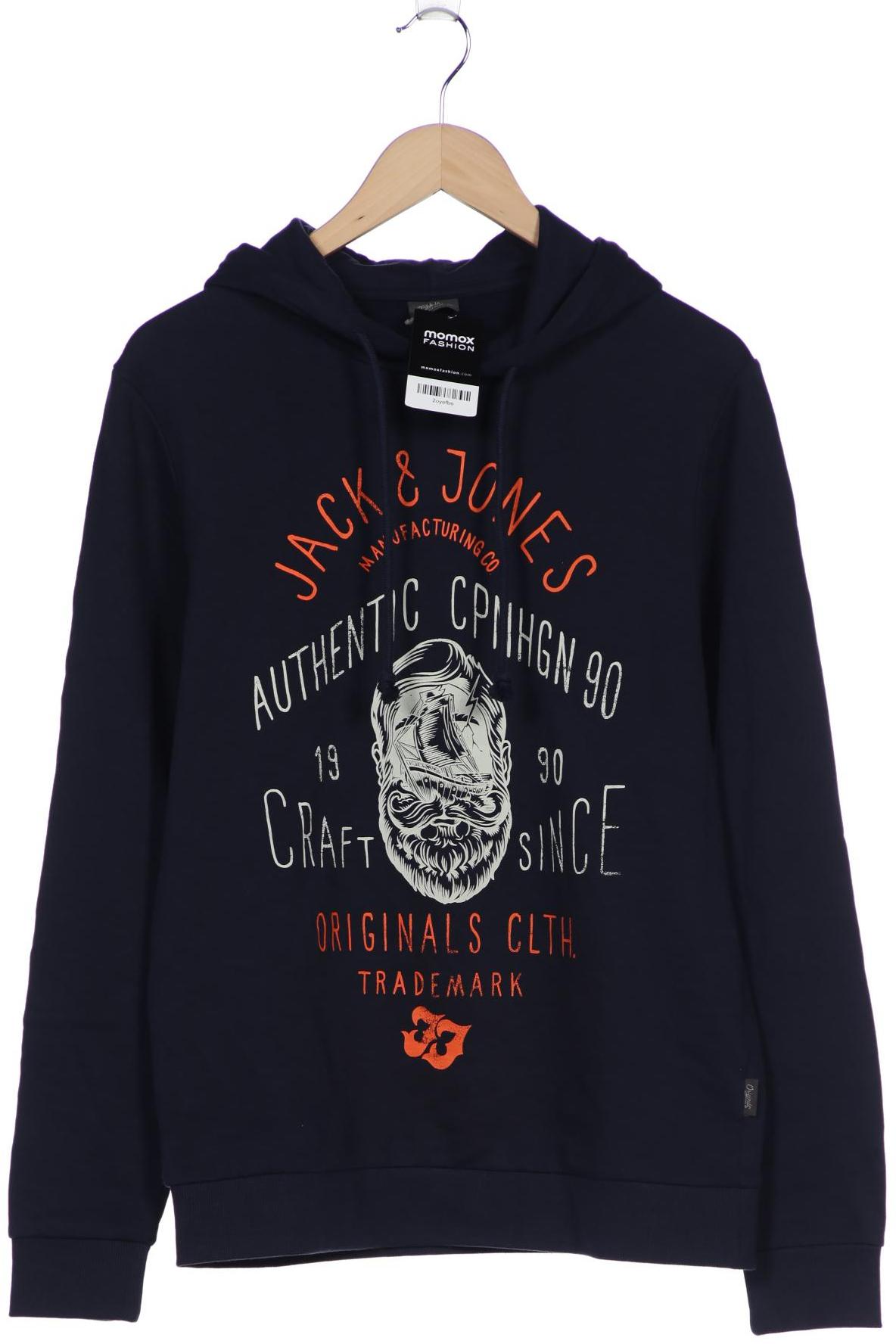 

JACK & JONES Herren Kapuzenpullover, marineblau