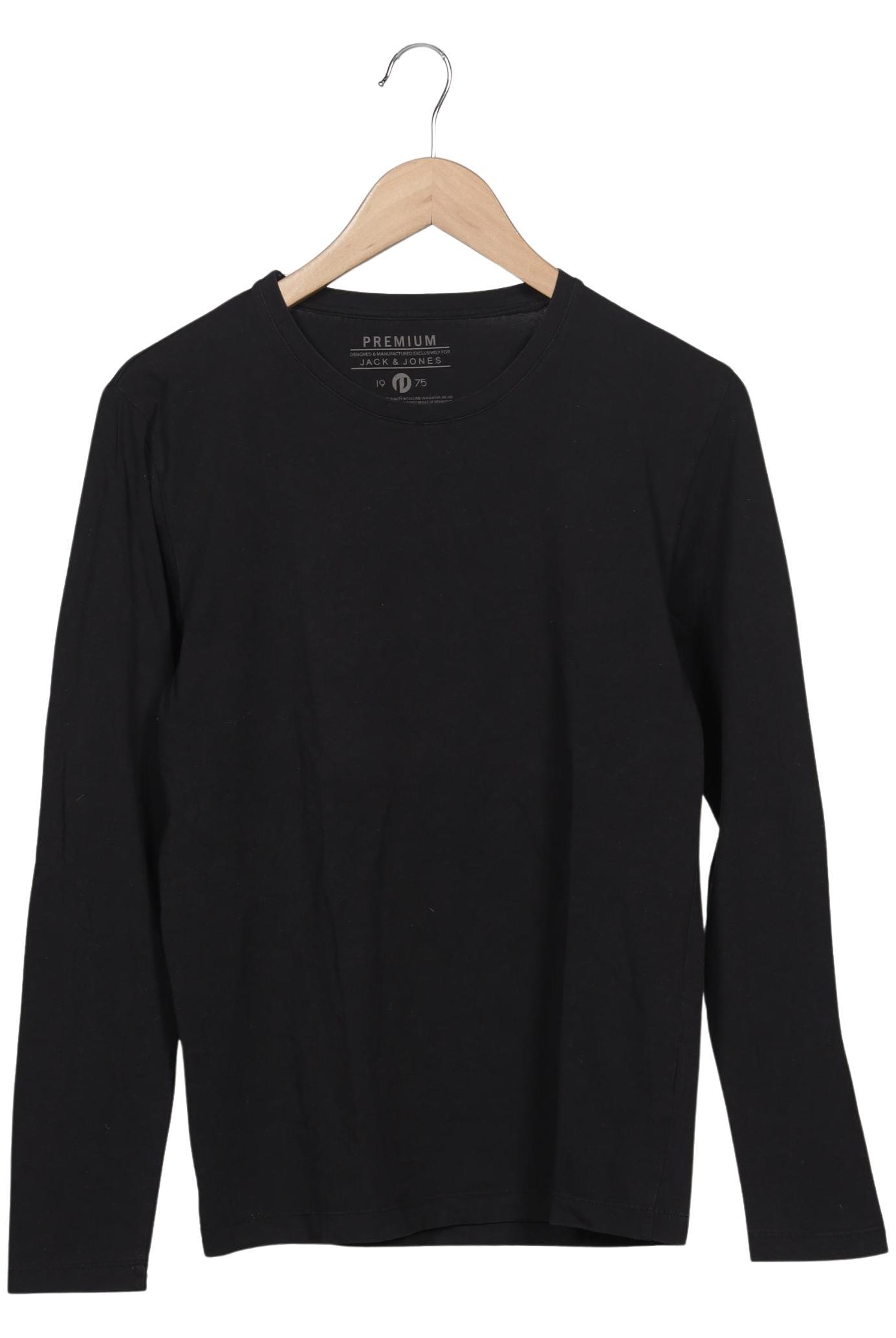 

Jack & Jones Herren Langarmshirt, schwarz, Gr. 46