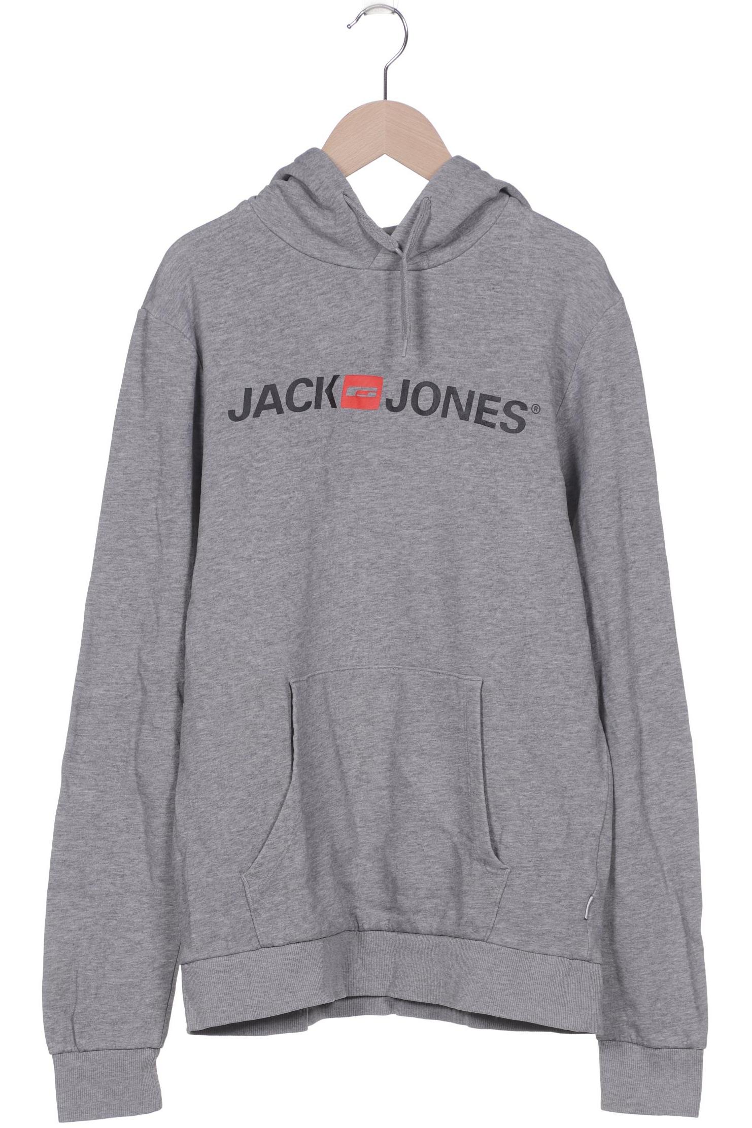 

Jack & Jones Herren Kapuzenpullover, grau