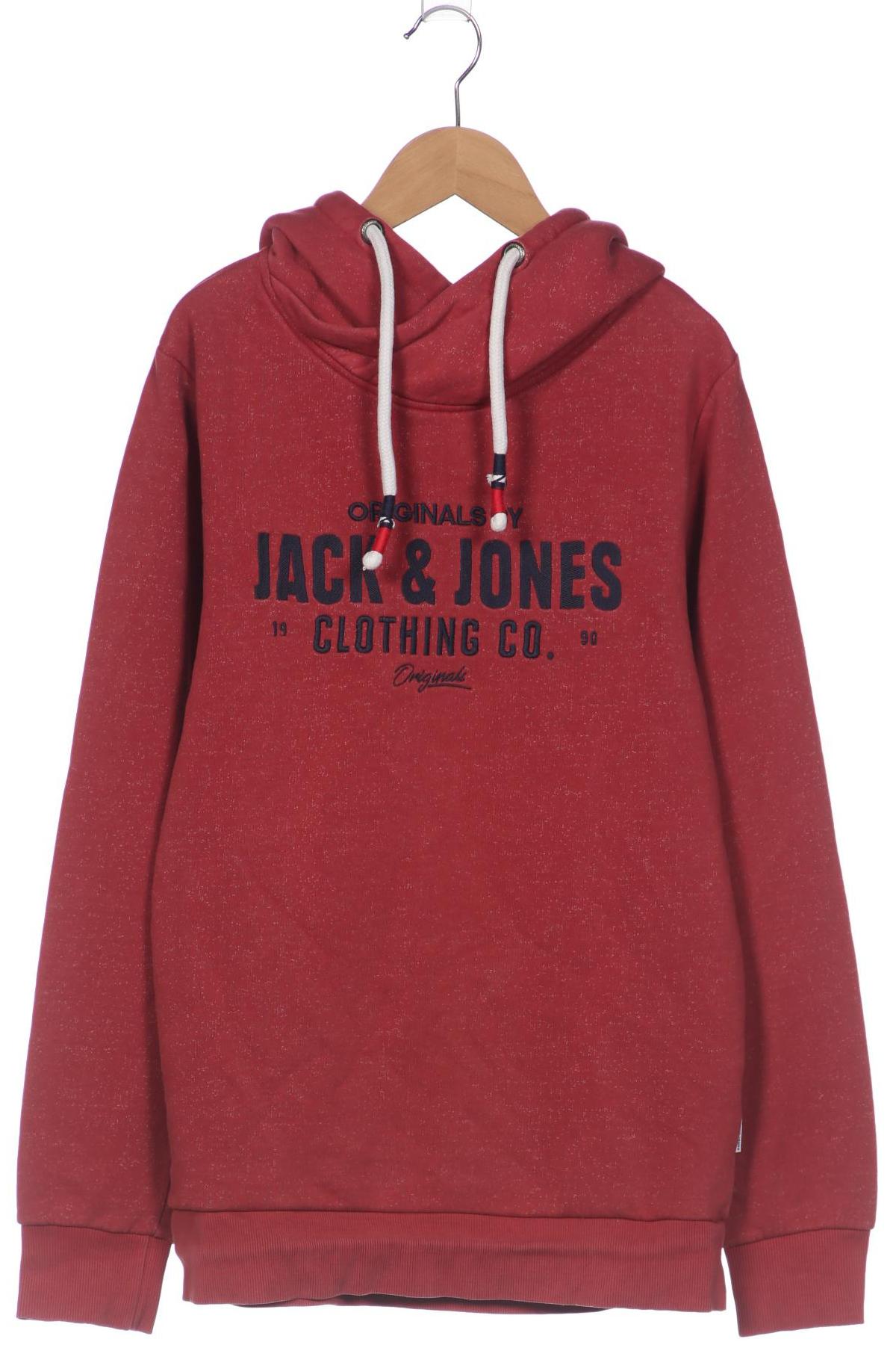 

Jack & Jones Herren Kapuzenpullover, bordeaux, Gr. 52