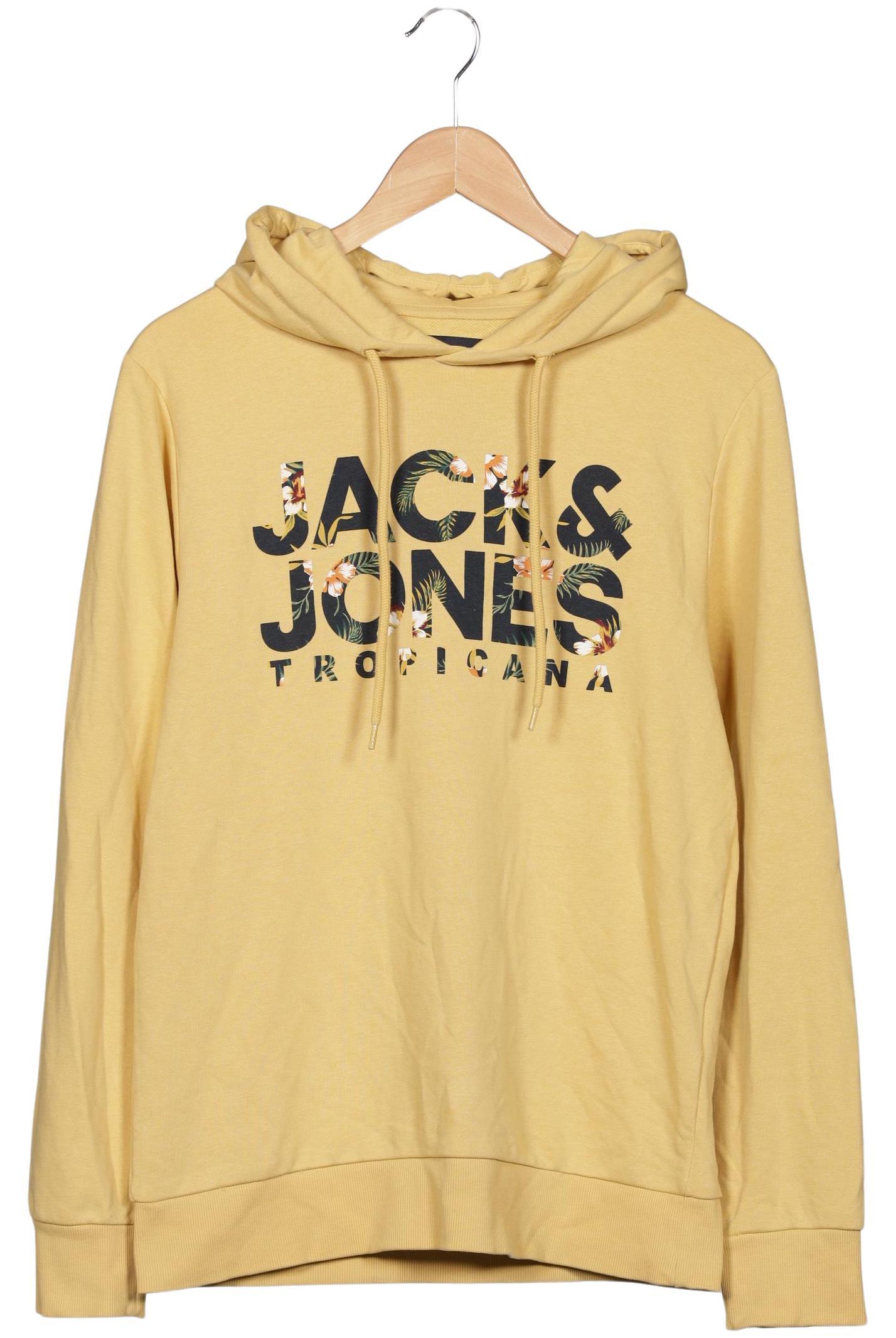 Thumbnail - Jack &amp; Jones Herren Kapuzenpullover, gelb, Gr. 46