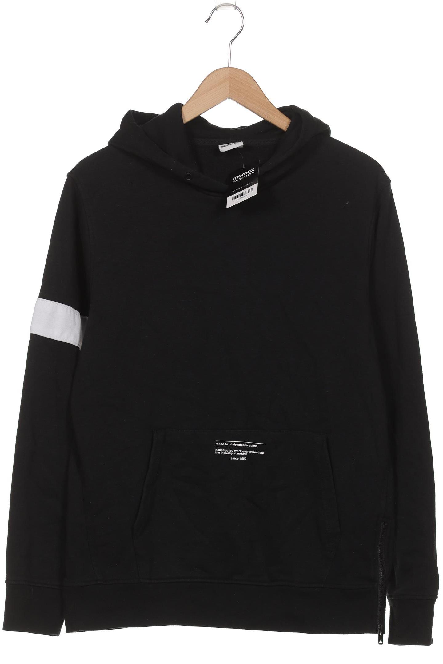 

Jack & Jones Herren Kapuzenpullover, schwarz, Gr. 52