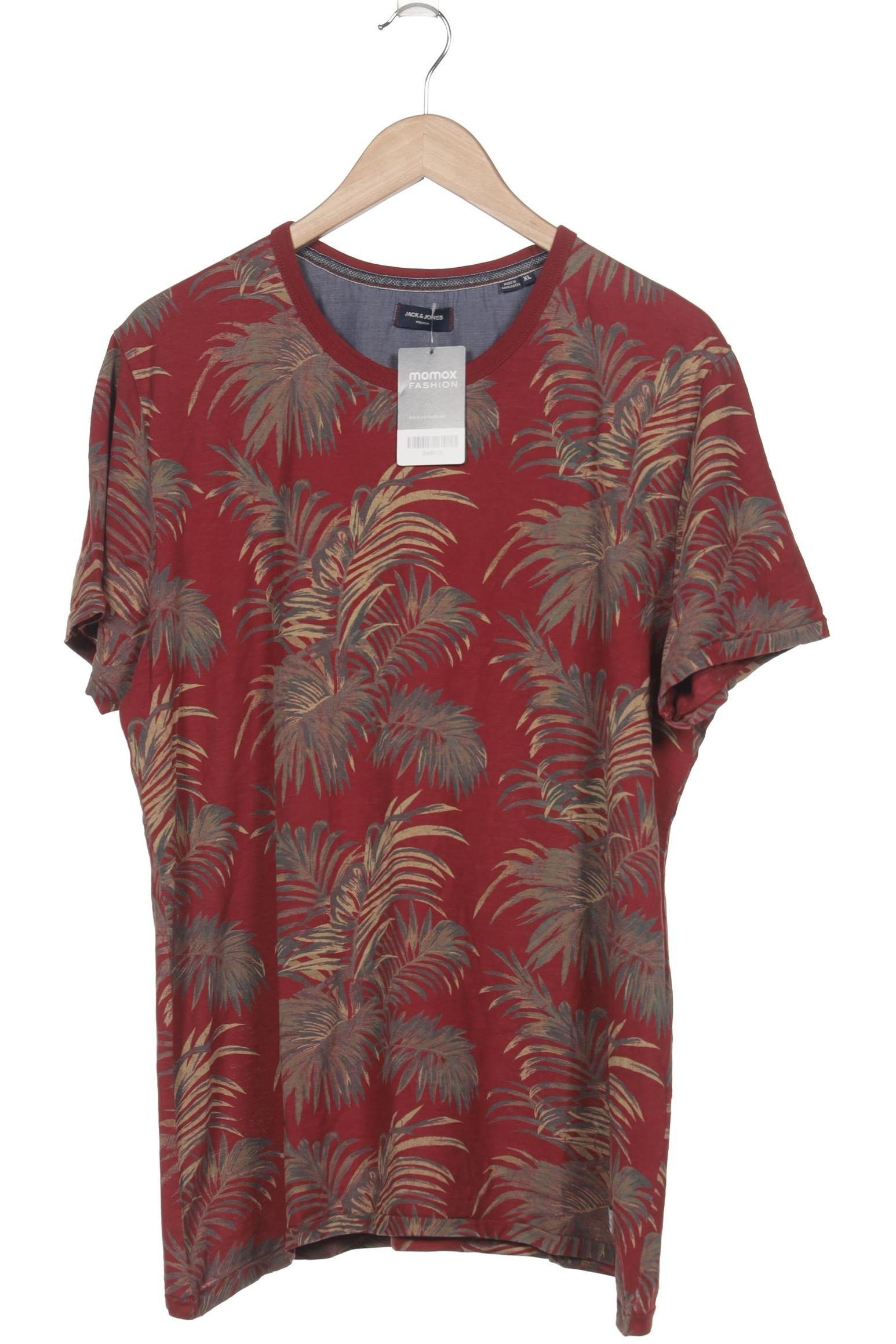 

Jack & Jones Herren T-Shirt, bordeaux, Gr. 54