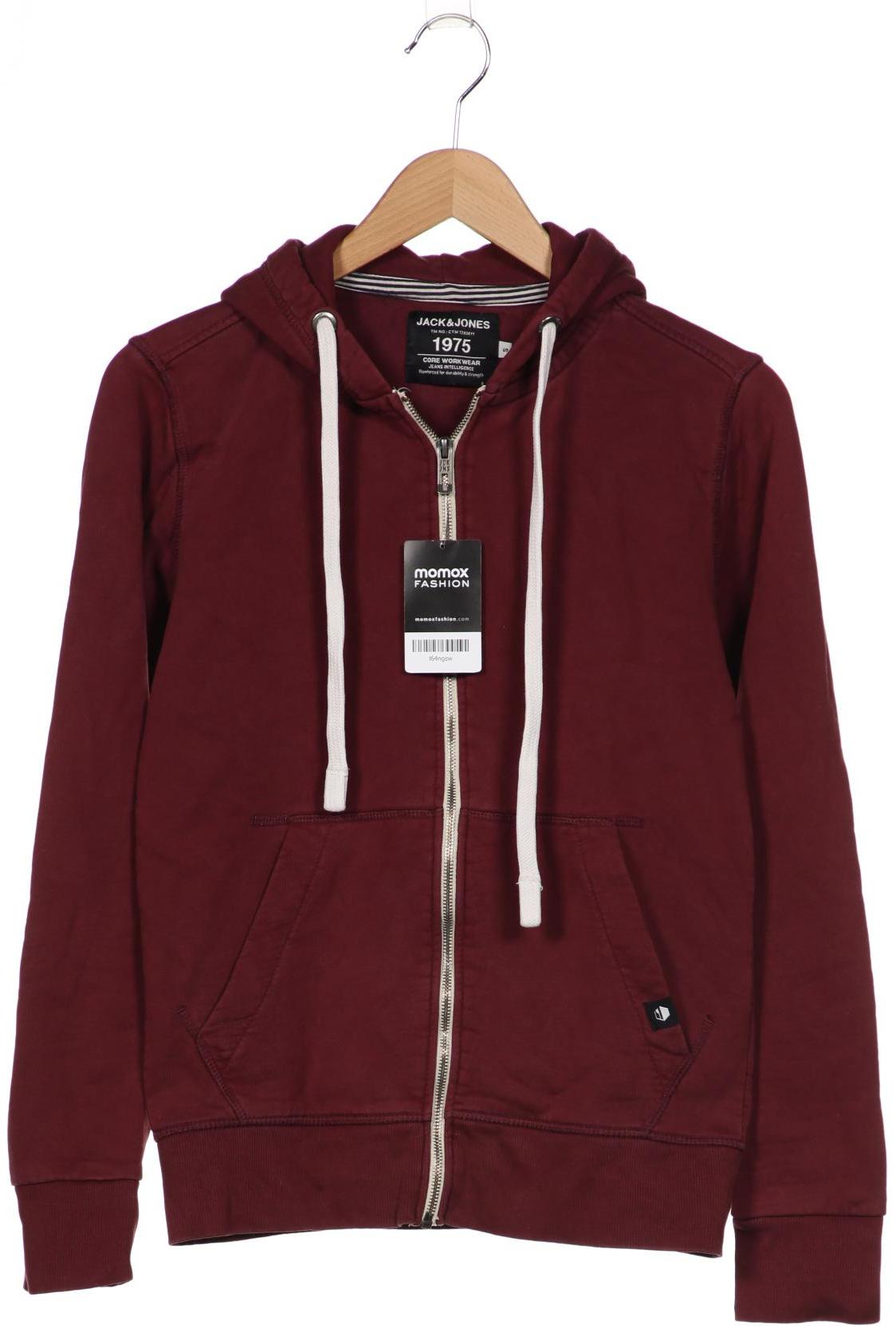 

Jack & Jones Herren Kapuzenpullover, bordeaux, Gr. 46