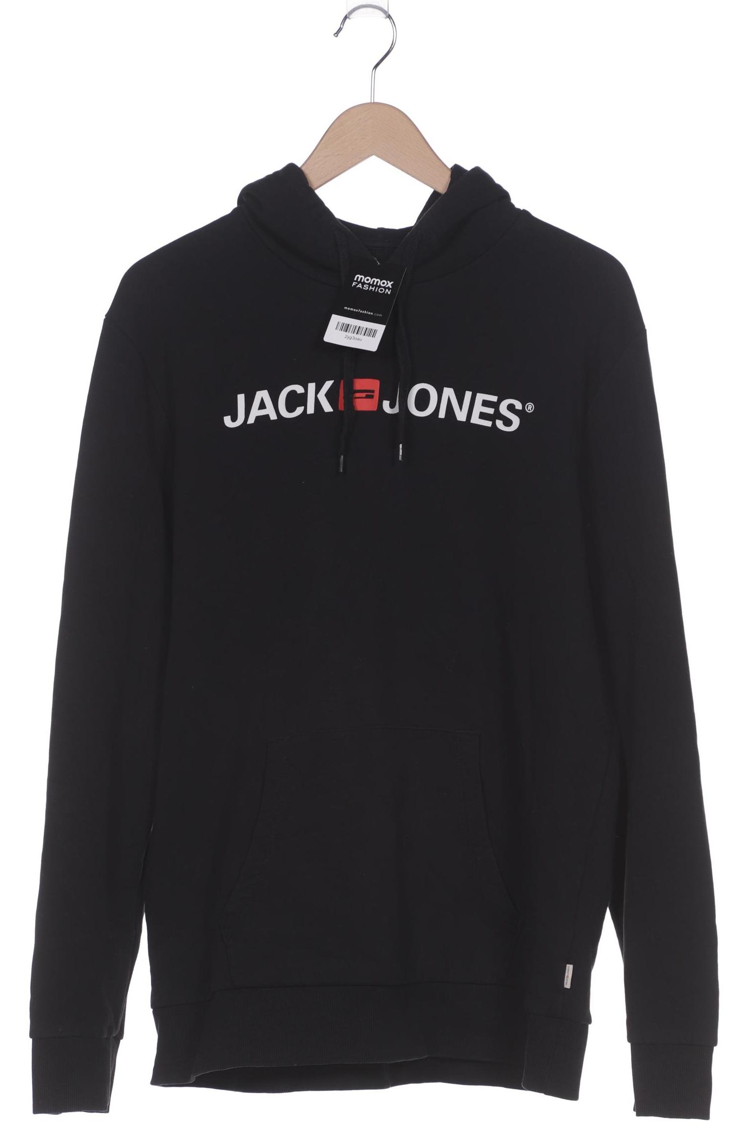 

Jack & Jones Herren Kapuzenpullover, schwarz, Gr. 54