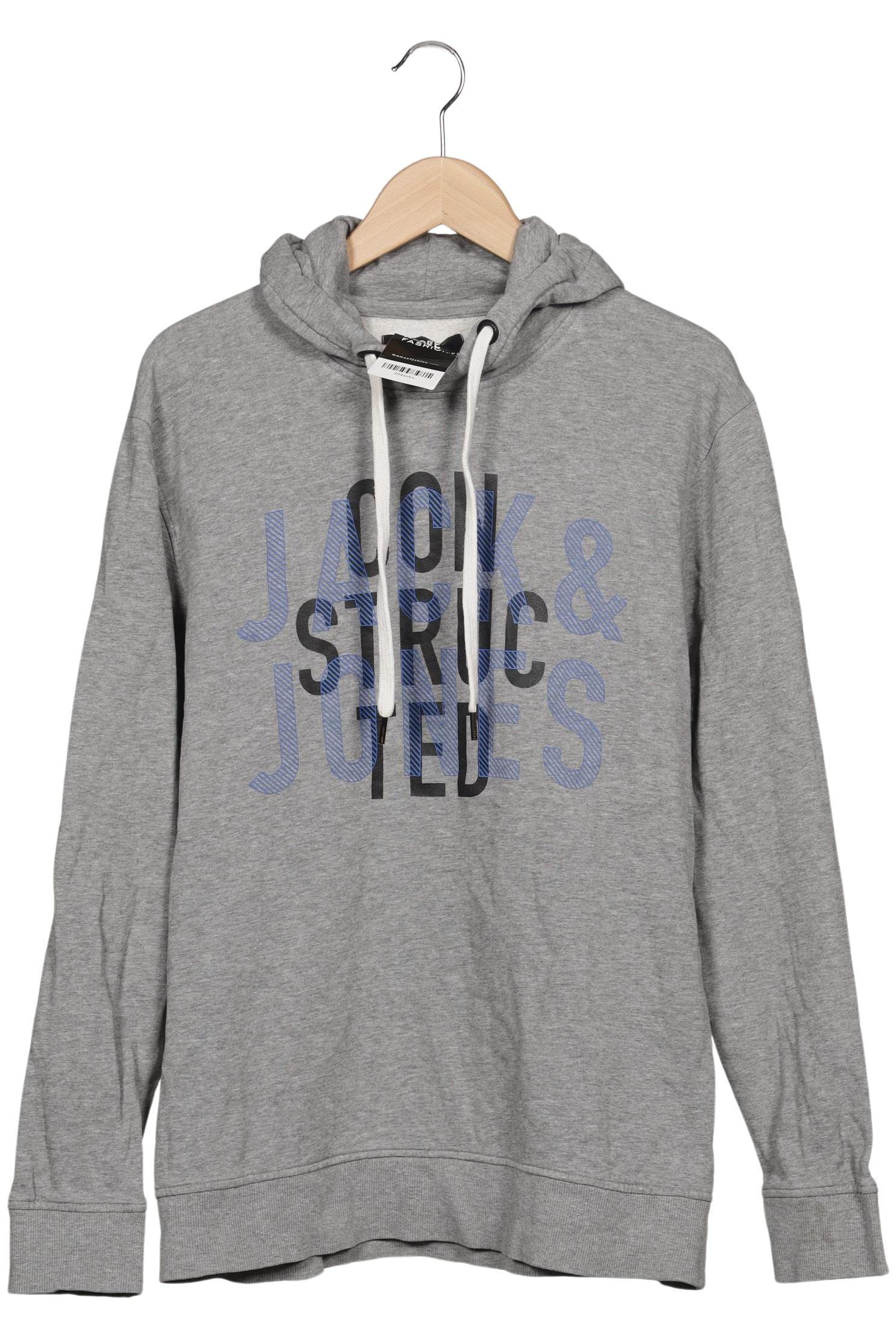 

Jack & Jones Herren Kapuzenpullover, grau, Gr. 54