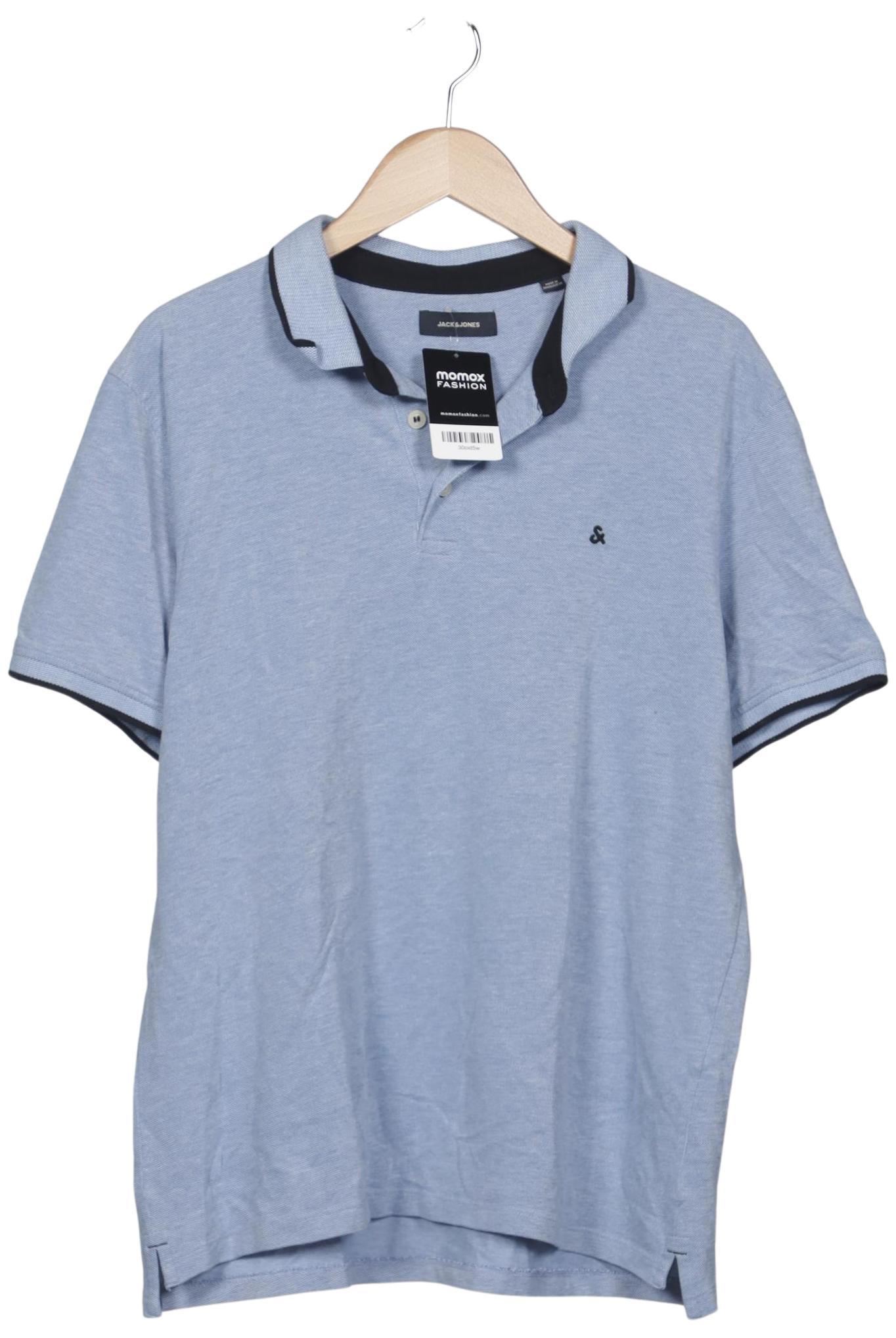 Thumbnail - Jack &amp; Jones Herren Poloshirt, hellblau, Gr. 56