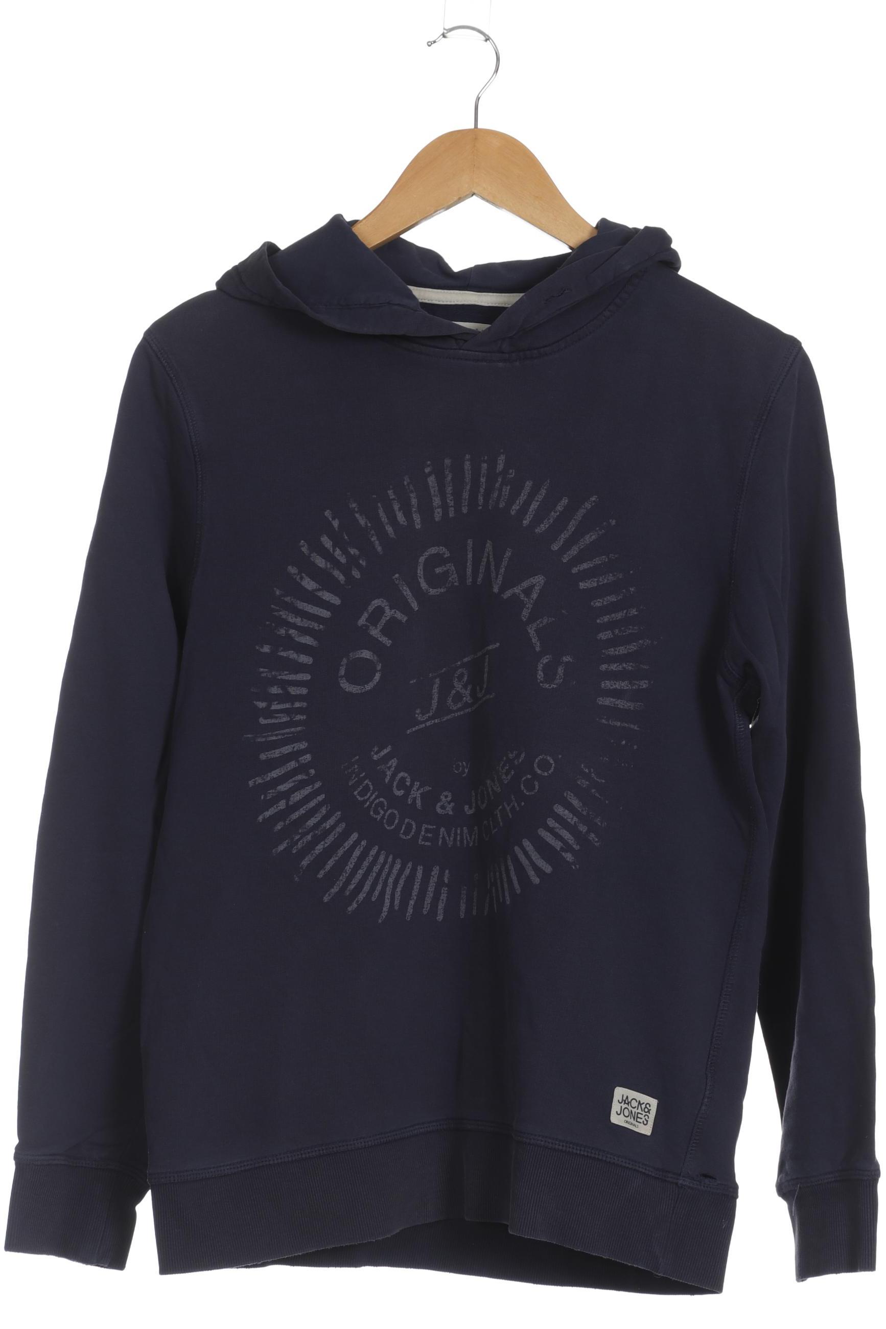 

Jack & Jones Herren Kapuzenpullover, blau, Gr. 46