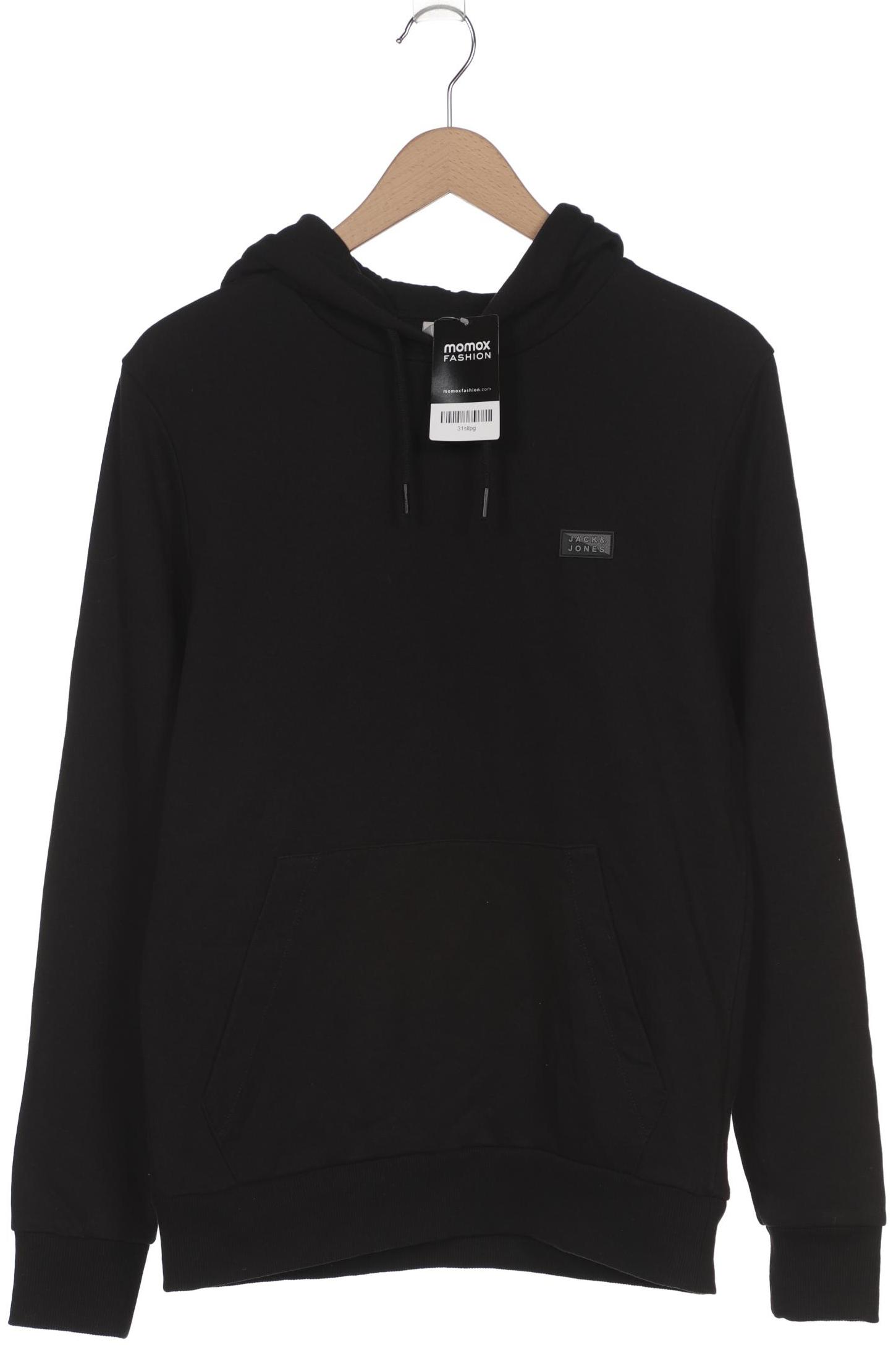 

Jack & Jones Herren Kapuzenpullover, schwarz, Gr. 48