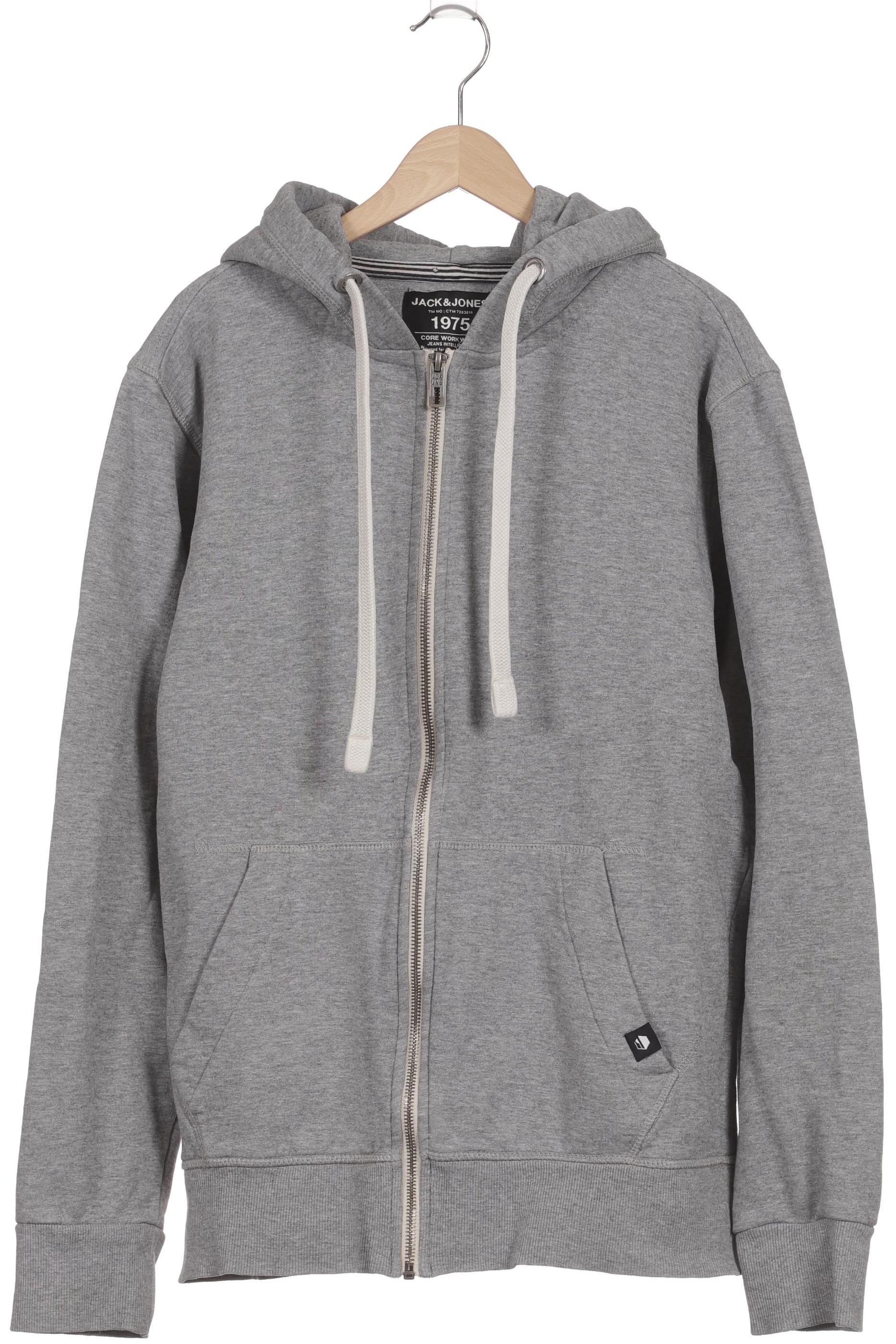 

Jack & Jones Herren Kapuzenpullover, grau, Gr. 52