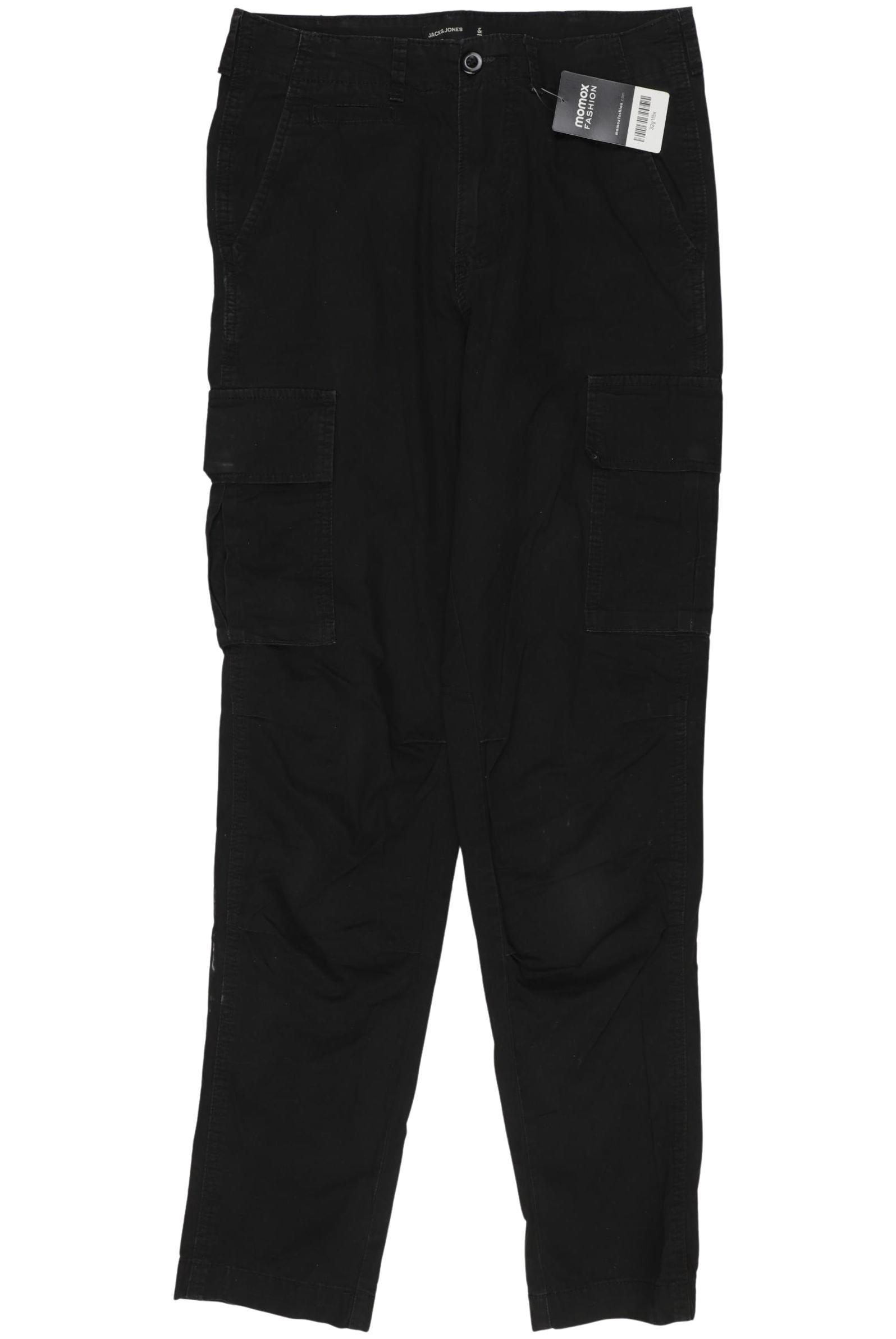 

Jack & Jones Herren Stoffhose, schwarz, Gr. 28