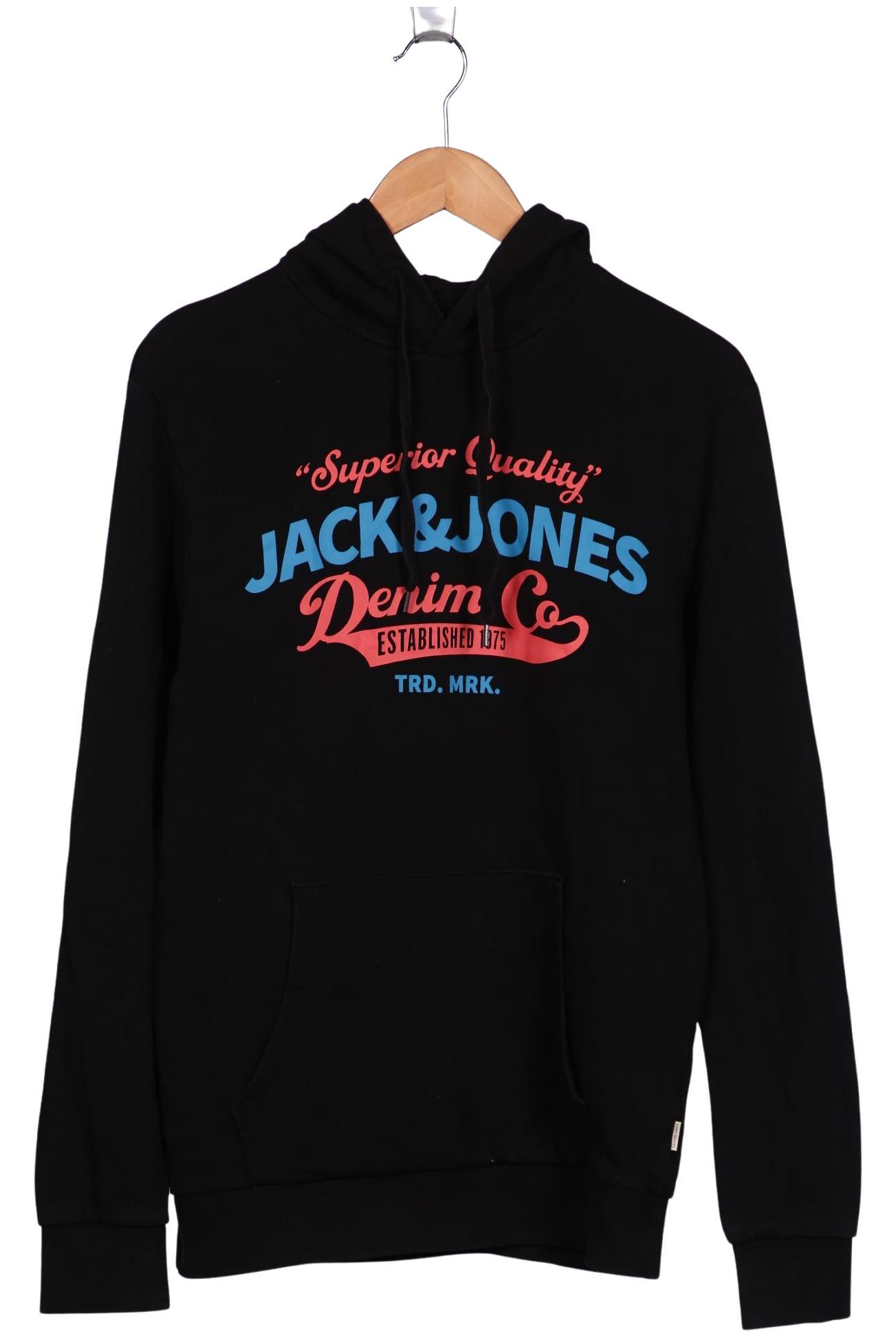 

Jack & Jones Herren Kapuzenpullover, schwarz, Gr. 48