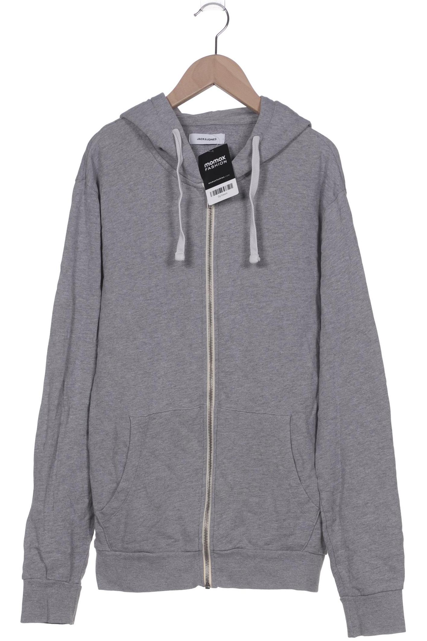 

Jack & Jones Herren Kapuzenpullover, grau, Gr. 52