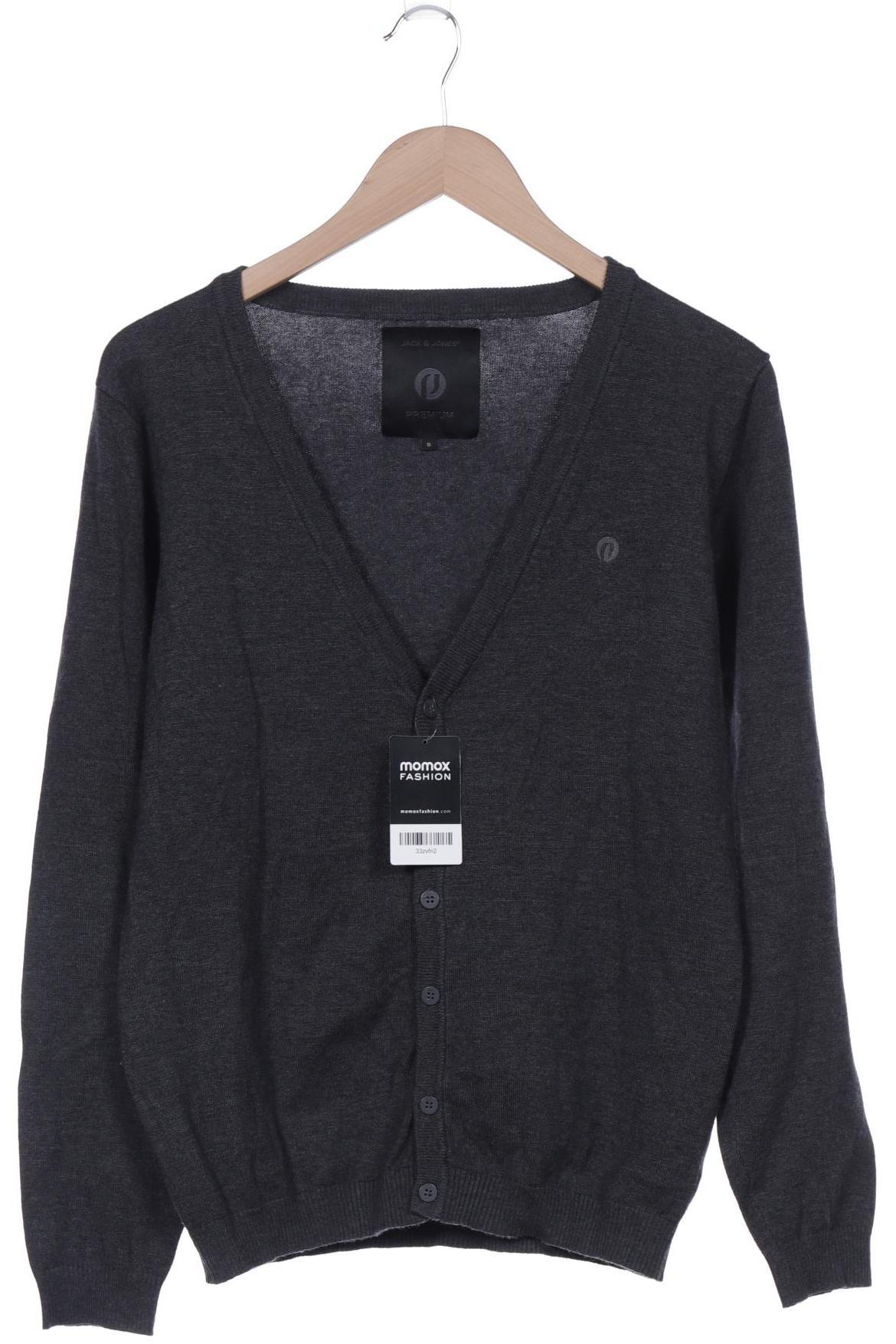 

Jack & Jones Herren Strickjacke, grau, Gr. 46