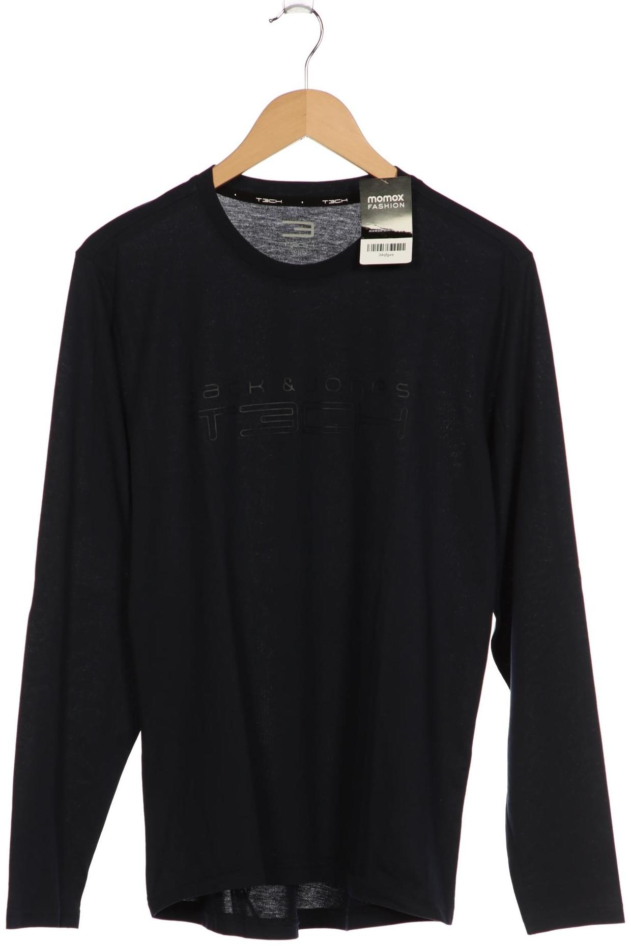 

Jack & Jones Herren Langarmshirt, marineblau, Gr. 46
