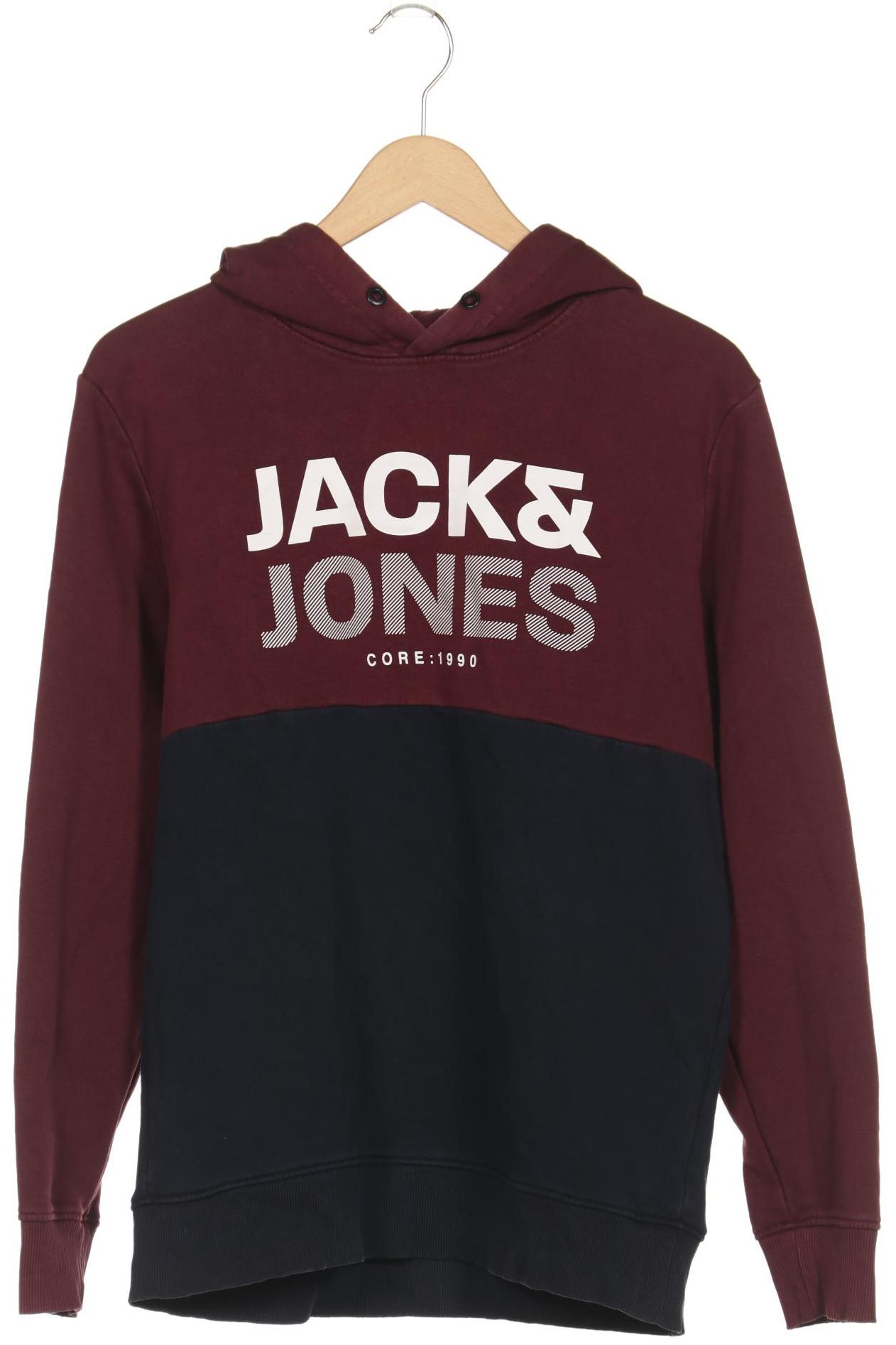 

Jack & Jones Herren Kapuzenpullover, bordeaux