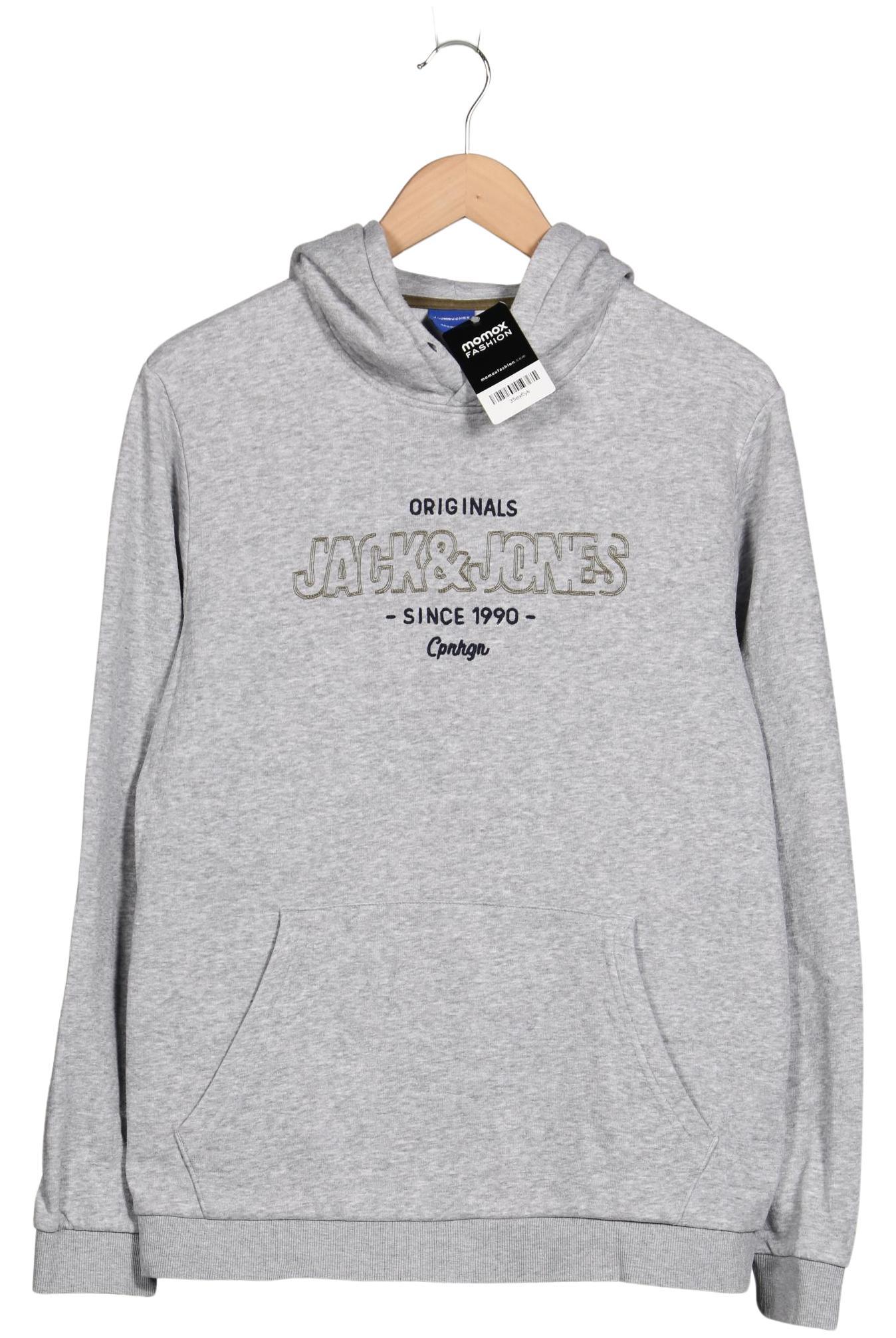 

Jack & Jones Herren Kapuzenpullover, grau, Gr. 52