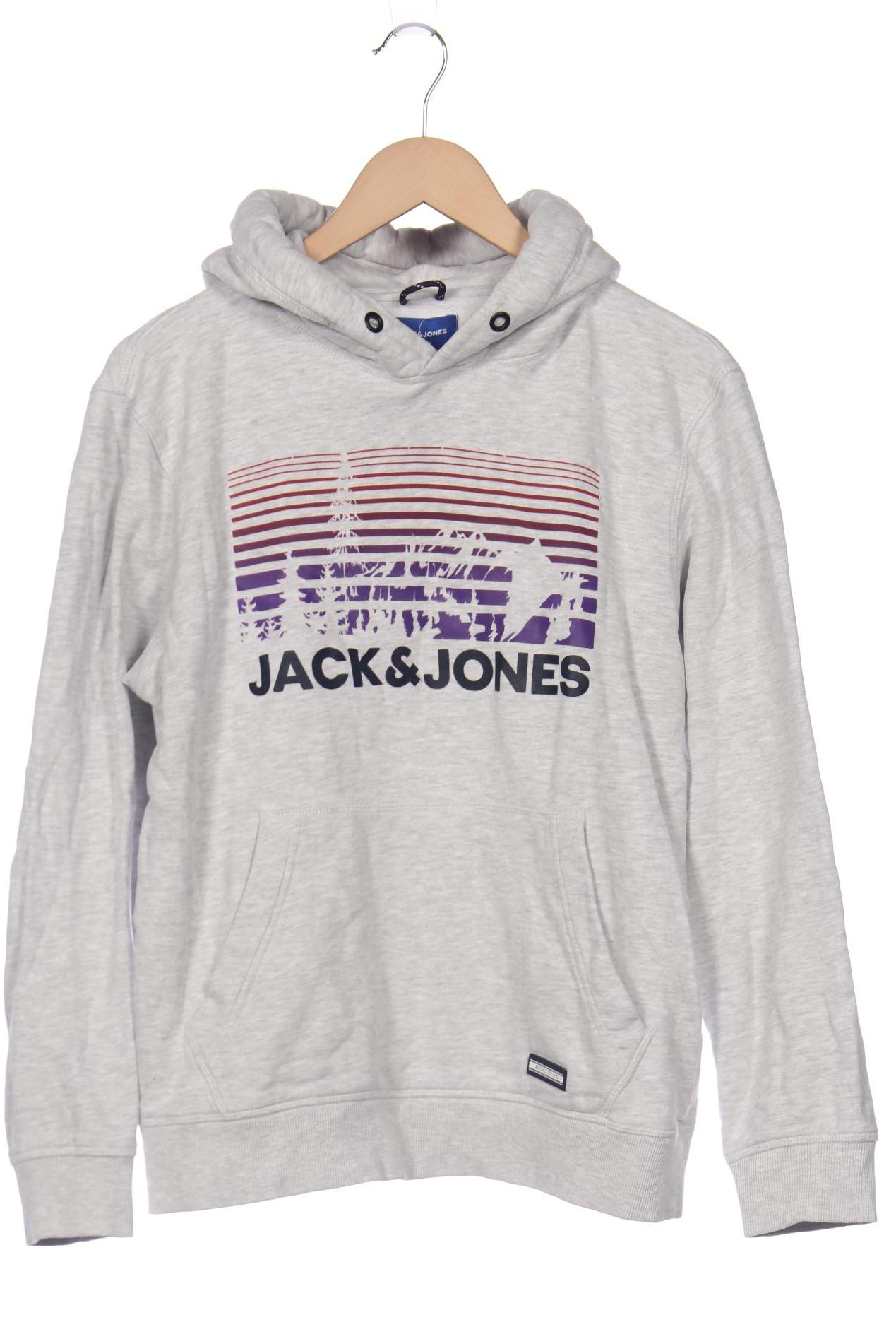 

JACK & JONES Herren Kapuzenpullover, grau