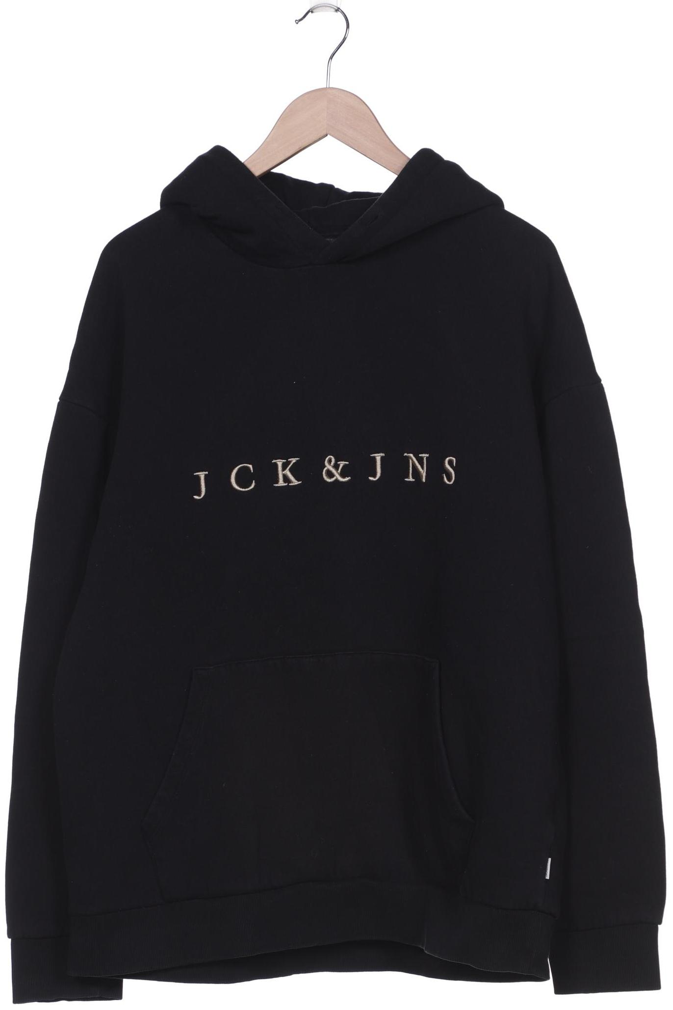 

JACK & JONES Herren Kapuzenpullover, schwarz