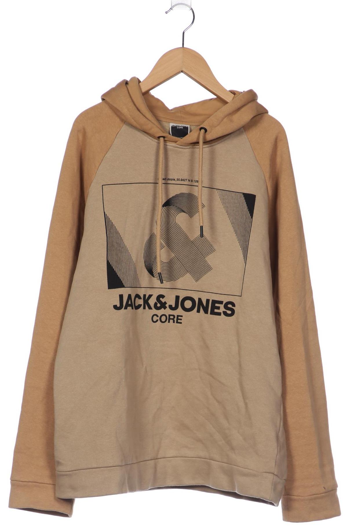 

JACK & JONES Herren Kapuzenpullover, beige