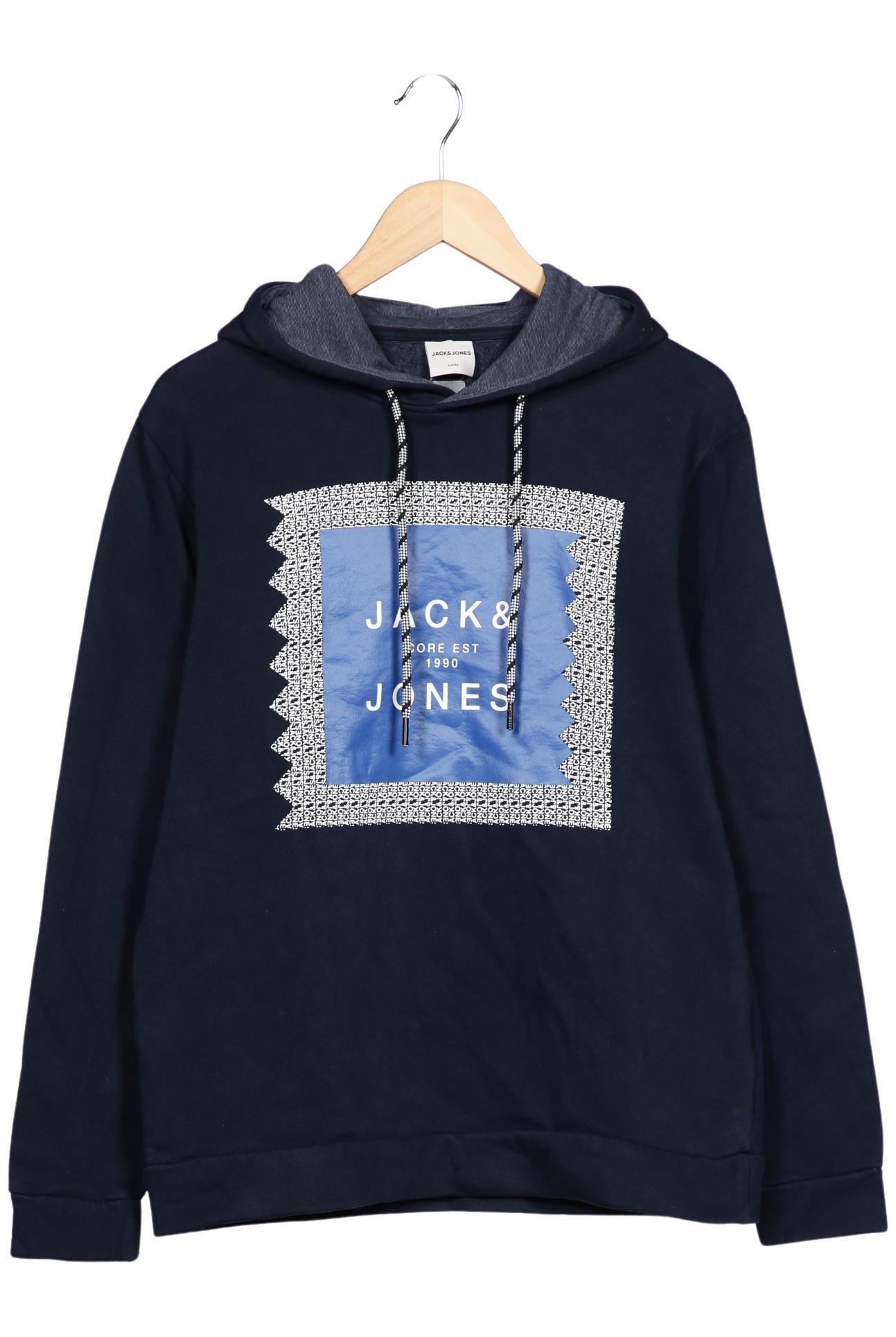 

Jack & Jones Herren Kapuzenpullover, marineblau, Gr. 48