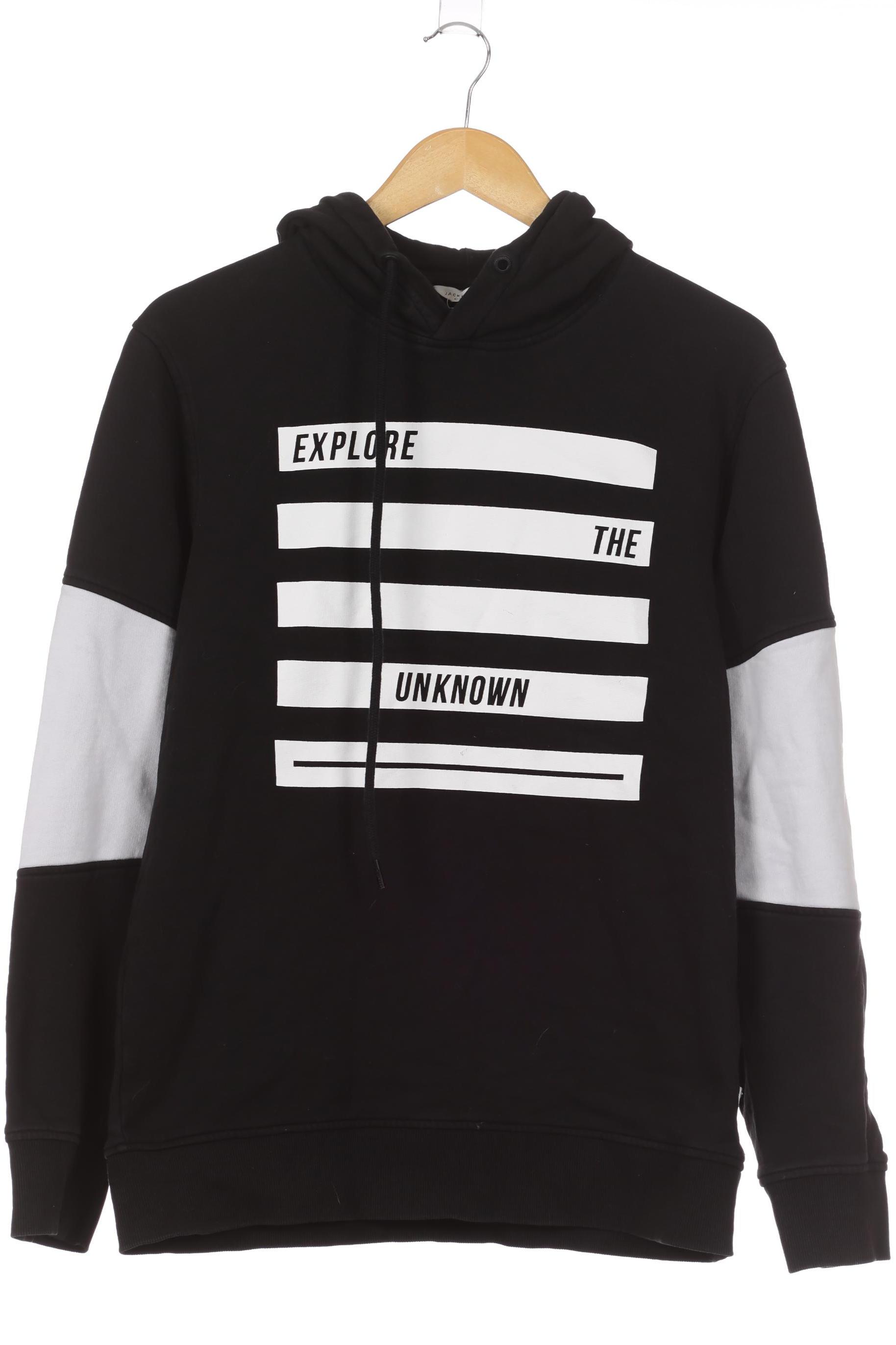 

Jack & Jones Herren Kapuzenpullover, schwarz, Gr. 52