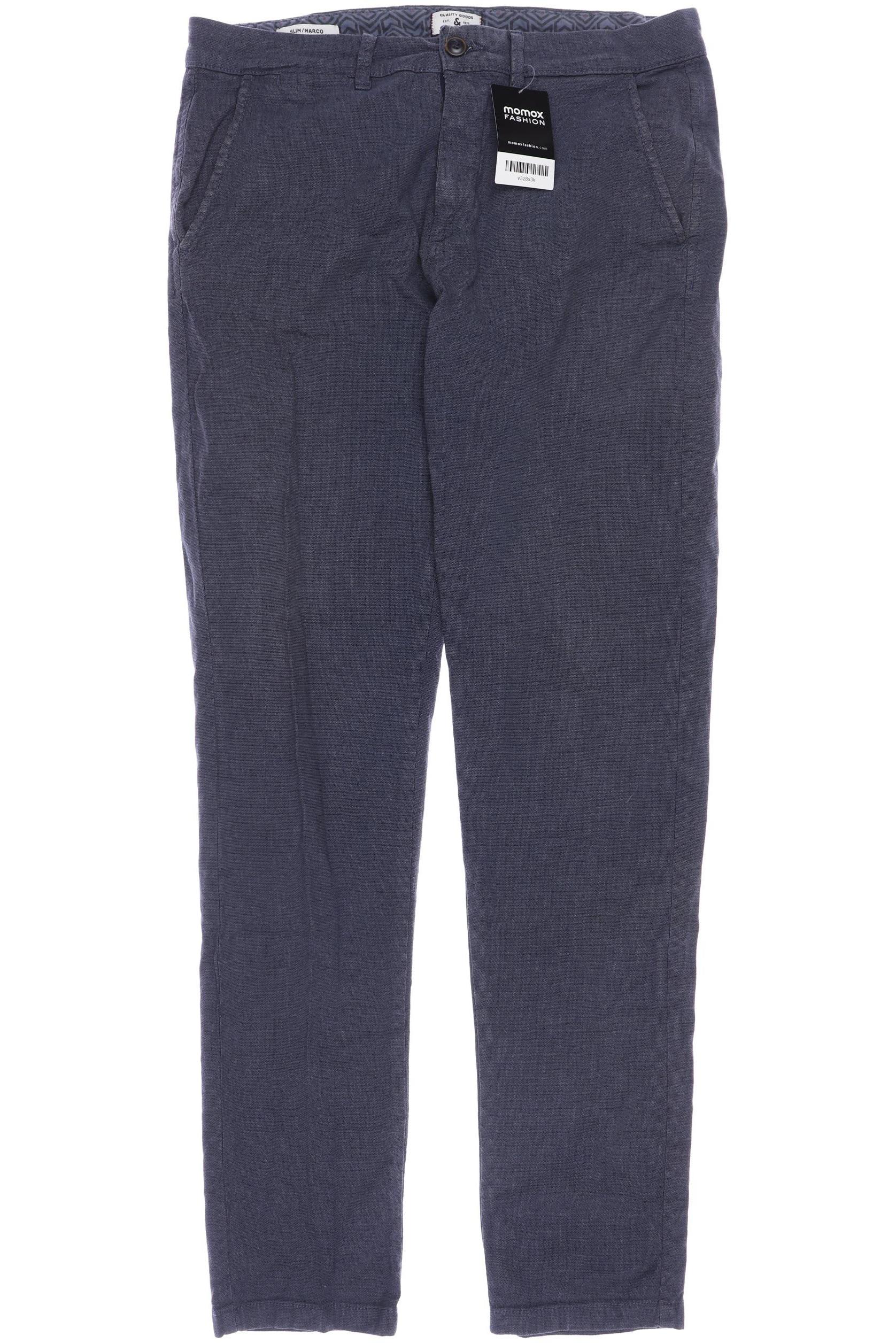 

Jack & Jones Herren Stoffhose, blau