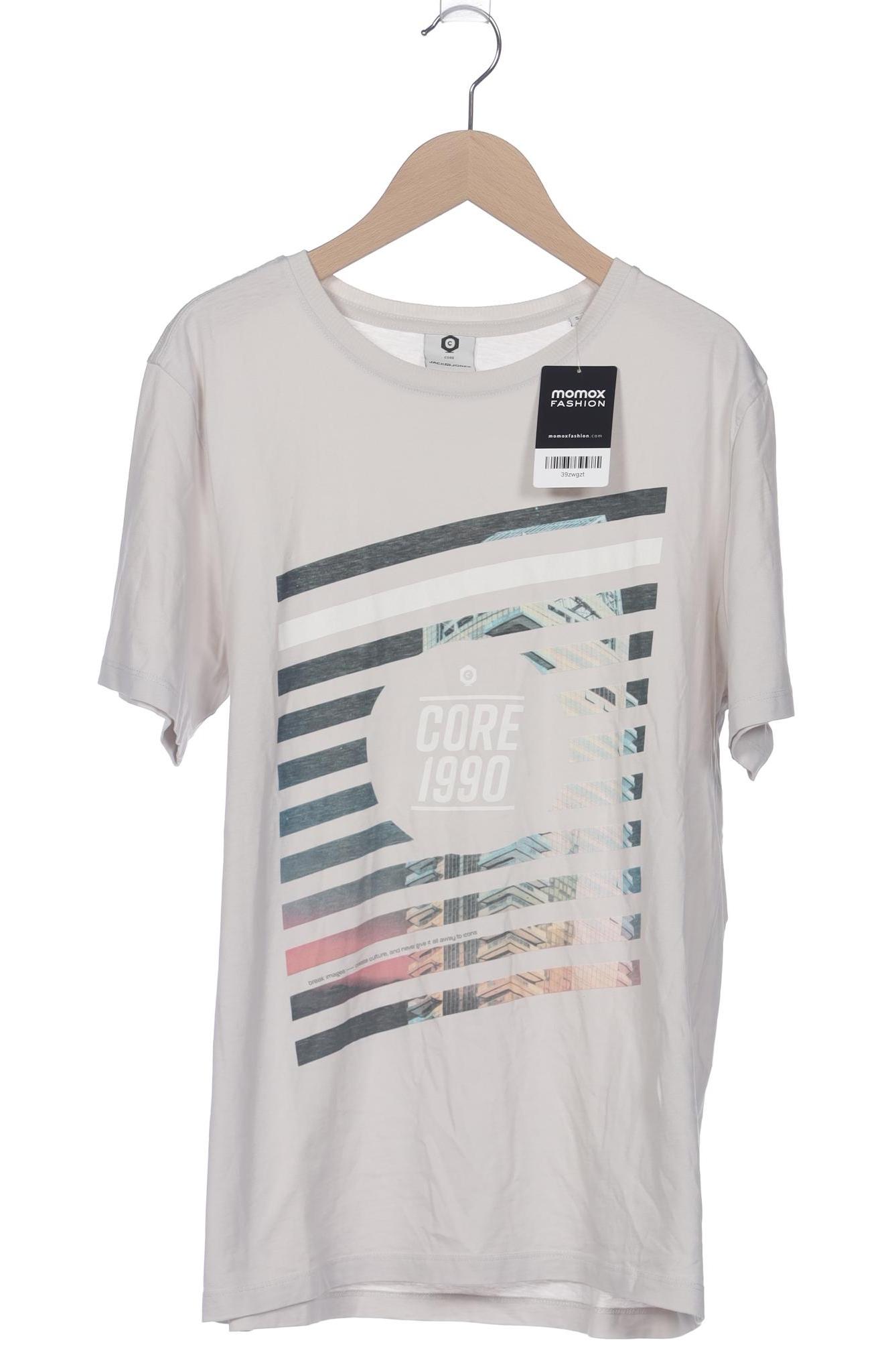 

Jack & Jones Herren T-Shirt, cremeweiß, Gr. 46