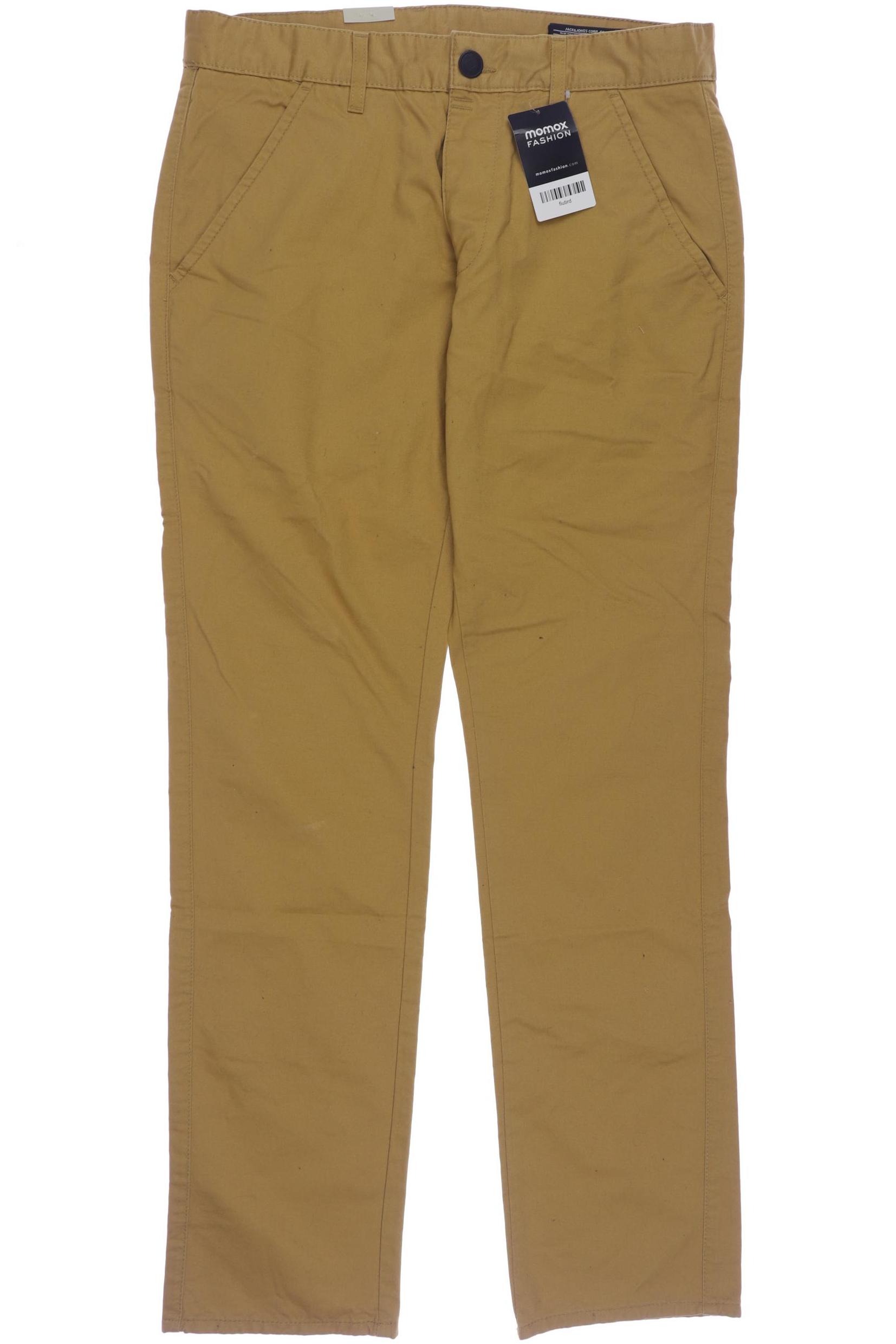 

Jack & Jones Herren Stoffhose, gelb, Gr. 33