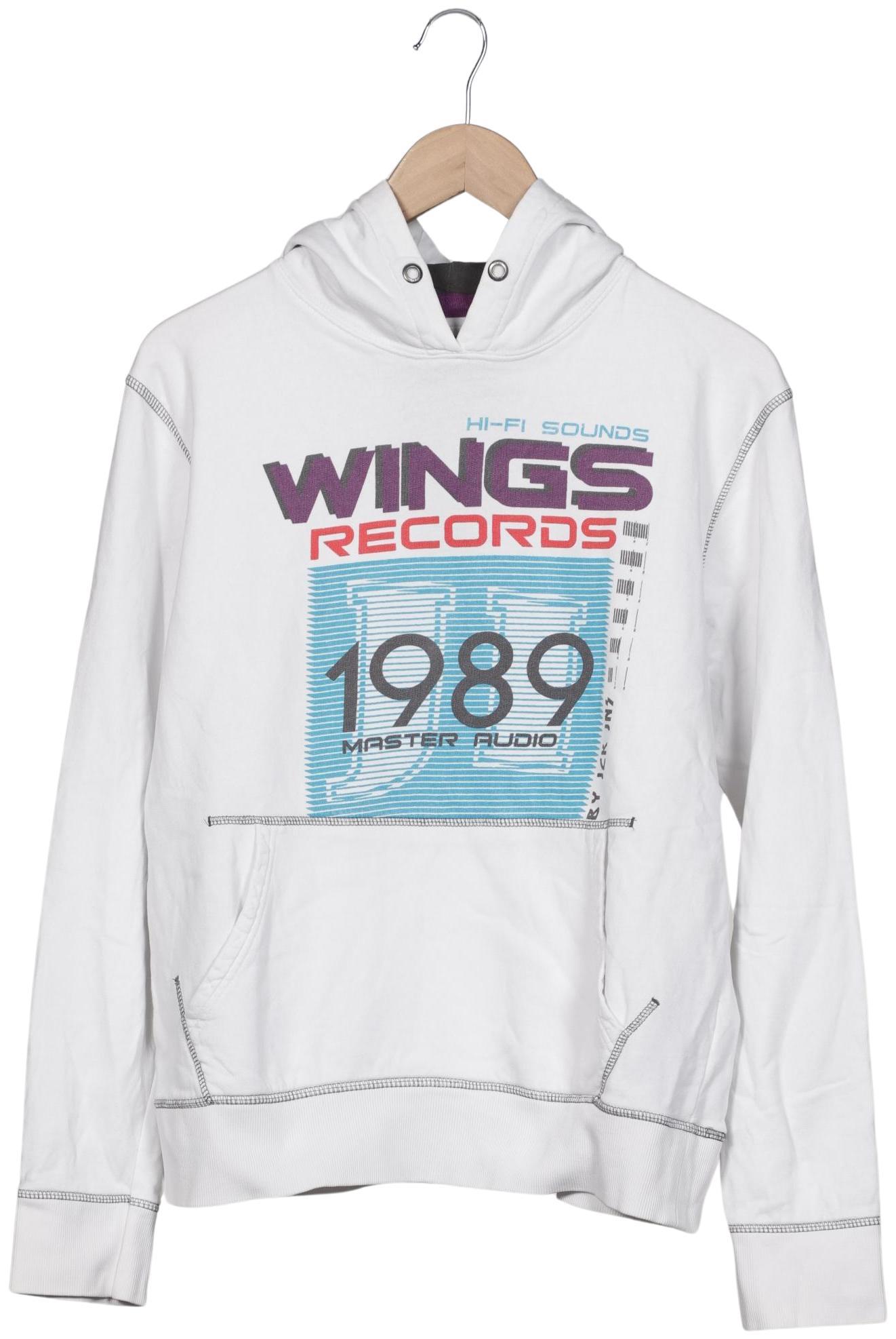 Thumbnail - Jack &amp; Jones Herren Kapuzenpullover, weiß, Gr. 52