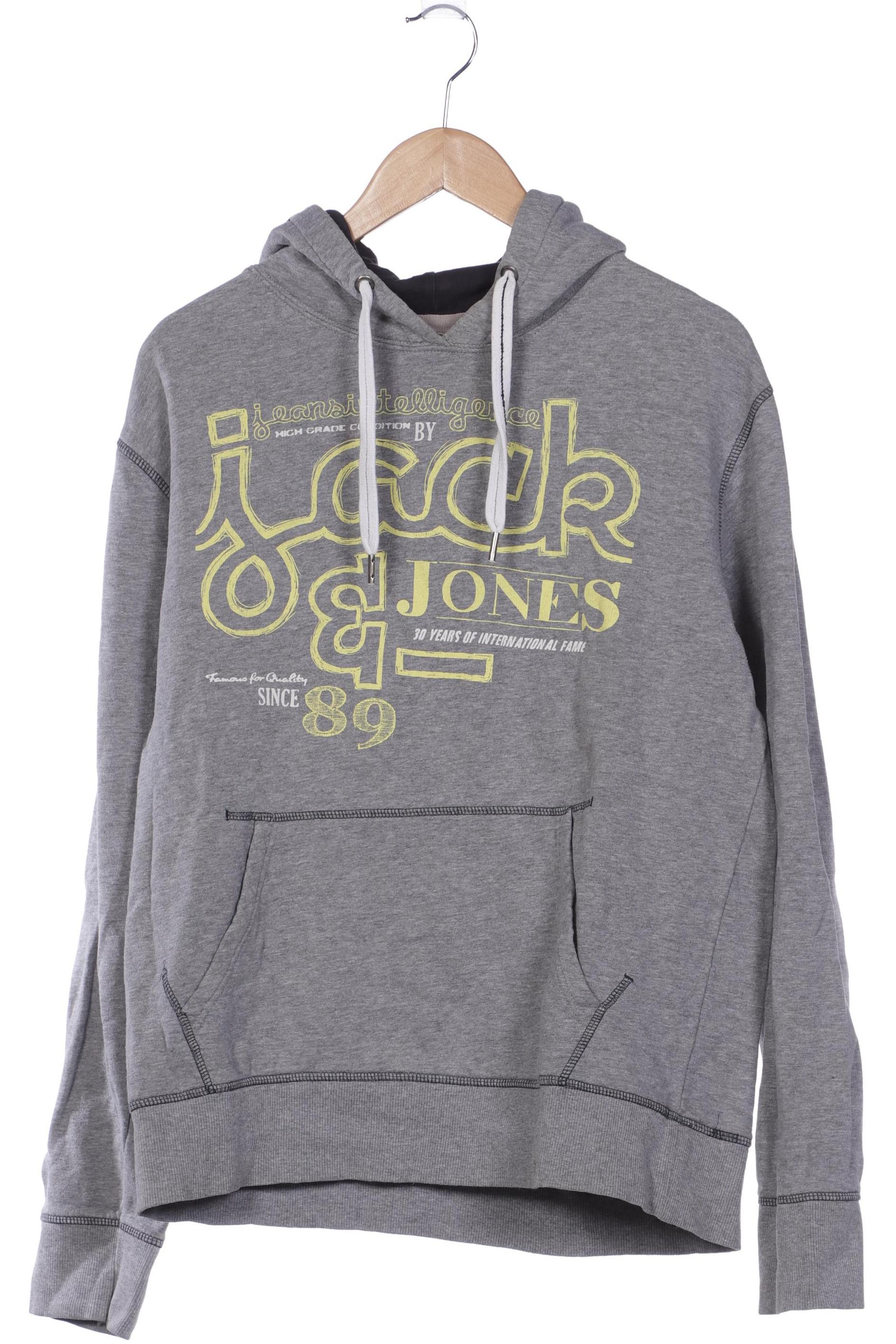 

Jack & Jones Herren Kapuzenpullover, grau, Gr. 54