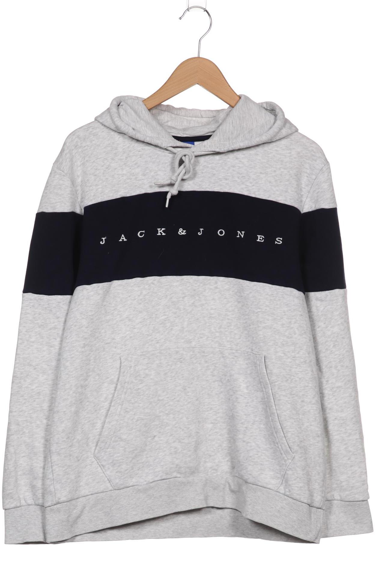 

JACK & JONES Herren Kapuzenpullover, grau