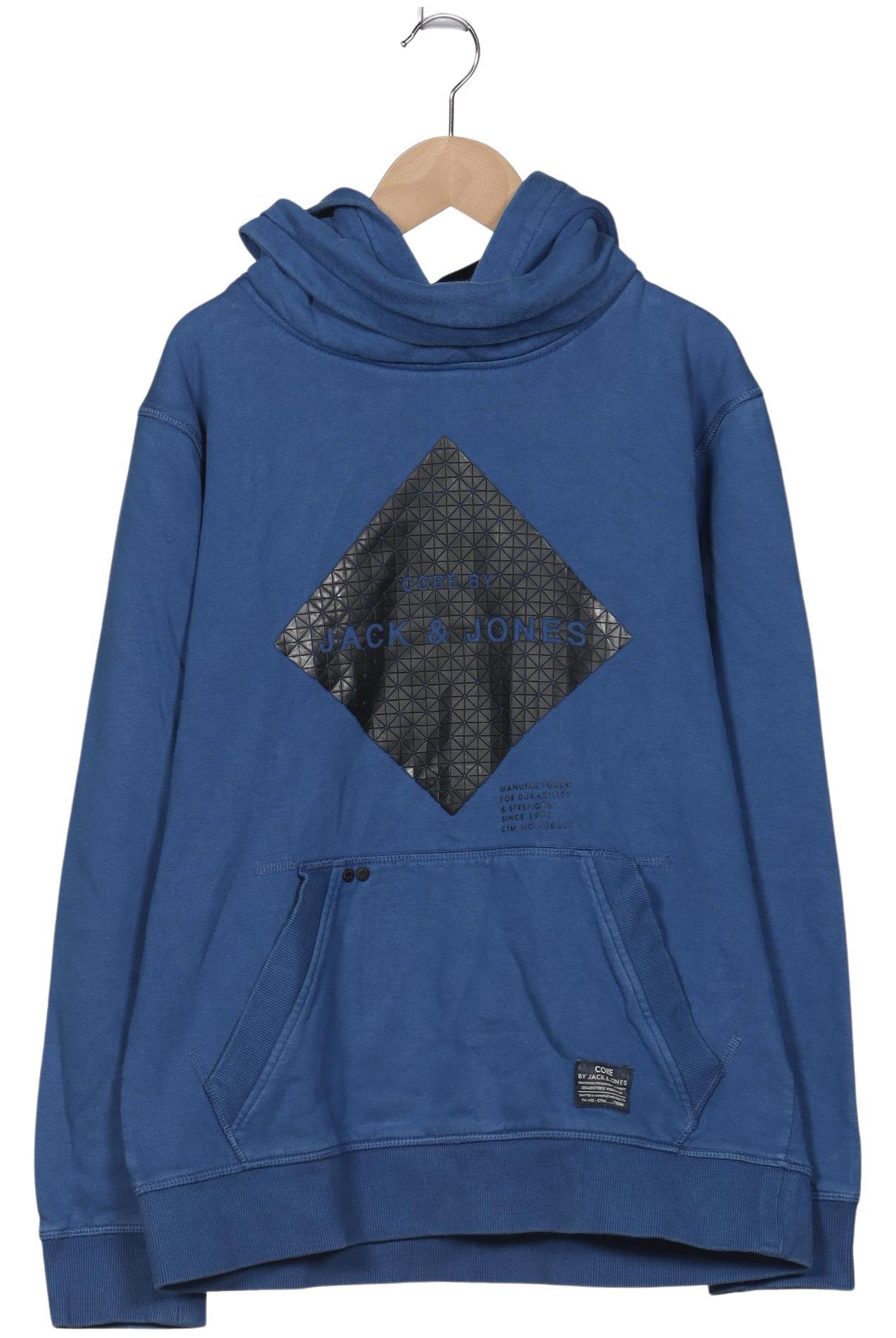 

Jack & Jones Herren Kapuzenpullover, blau, Gr. 52