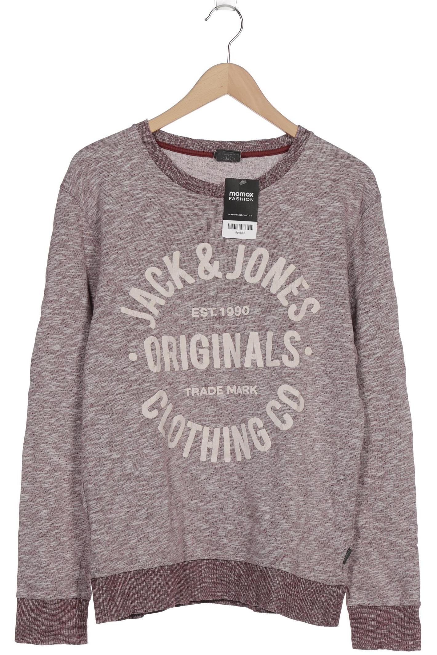 

Jack & Jones Herren Sweatshirt, bordeaux, Gr. 52