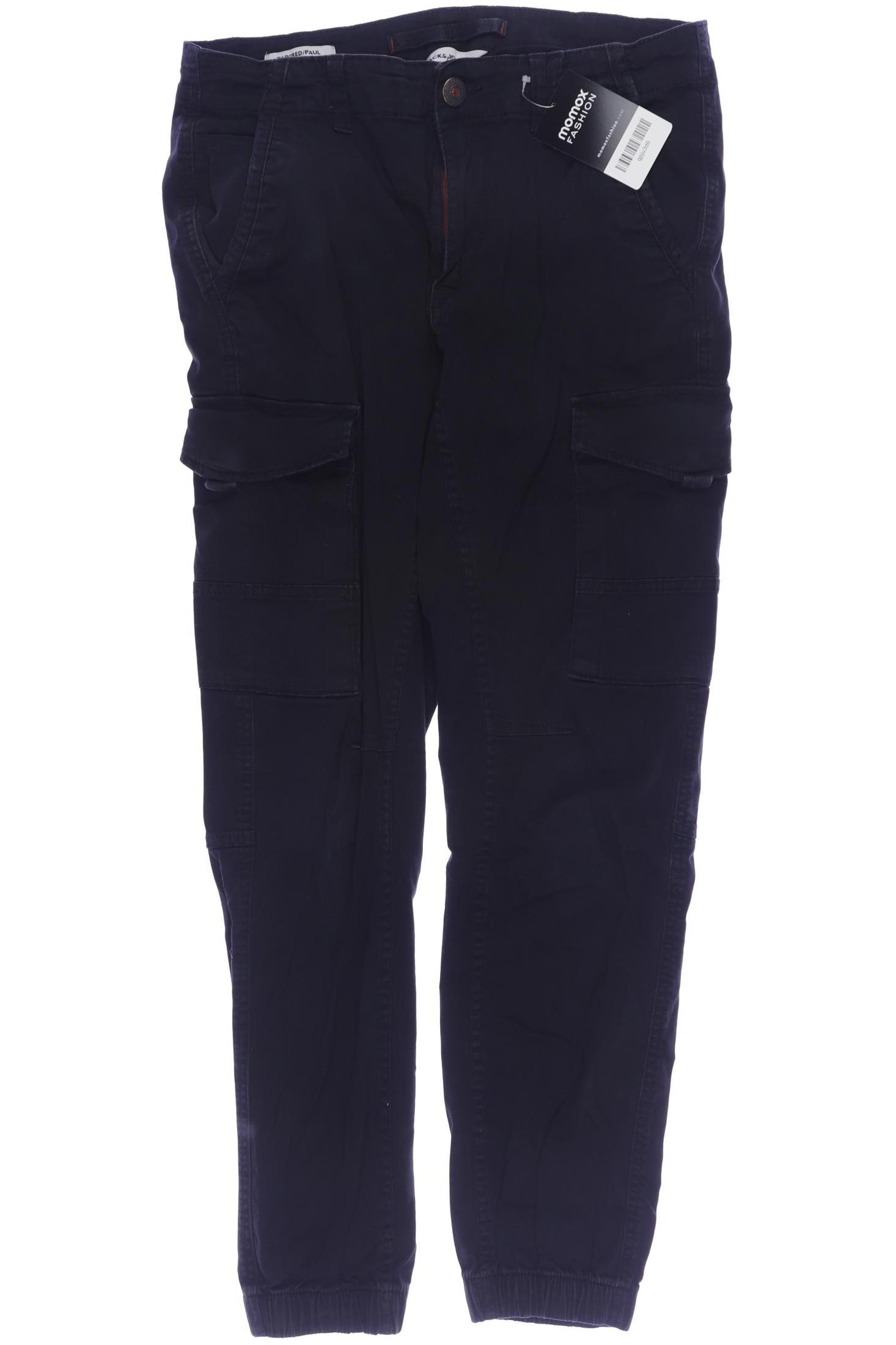 

Jack & Jones Herren Stoffhose, schwarz, Gr. 30