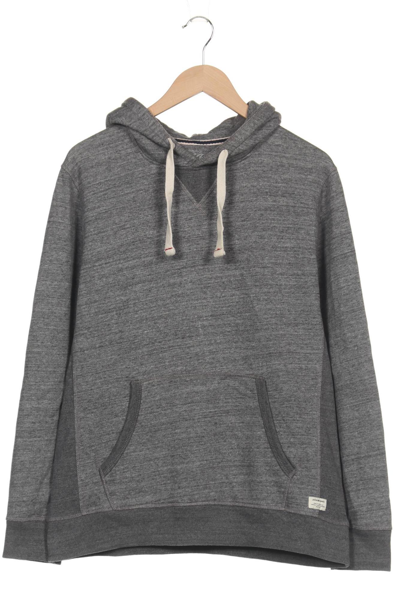 

Jack & Jones Herren Kapuzenpullover, grau, Gr. 52