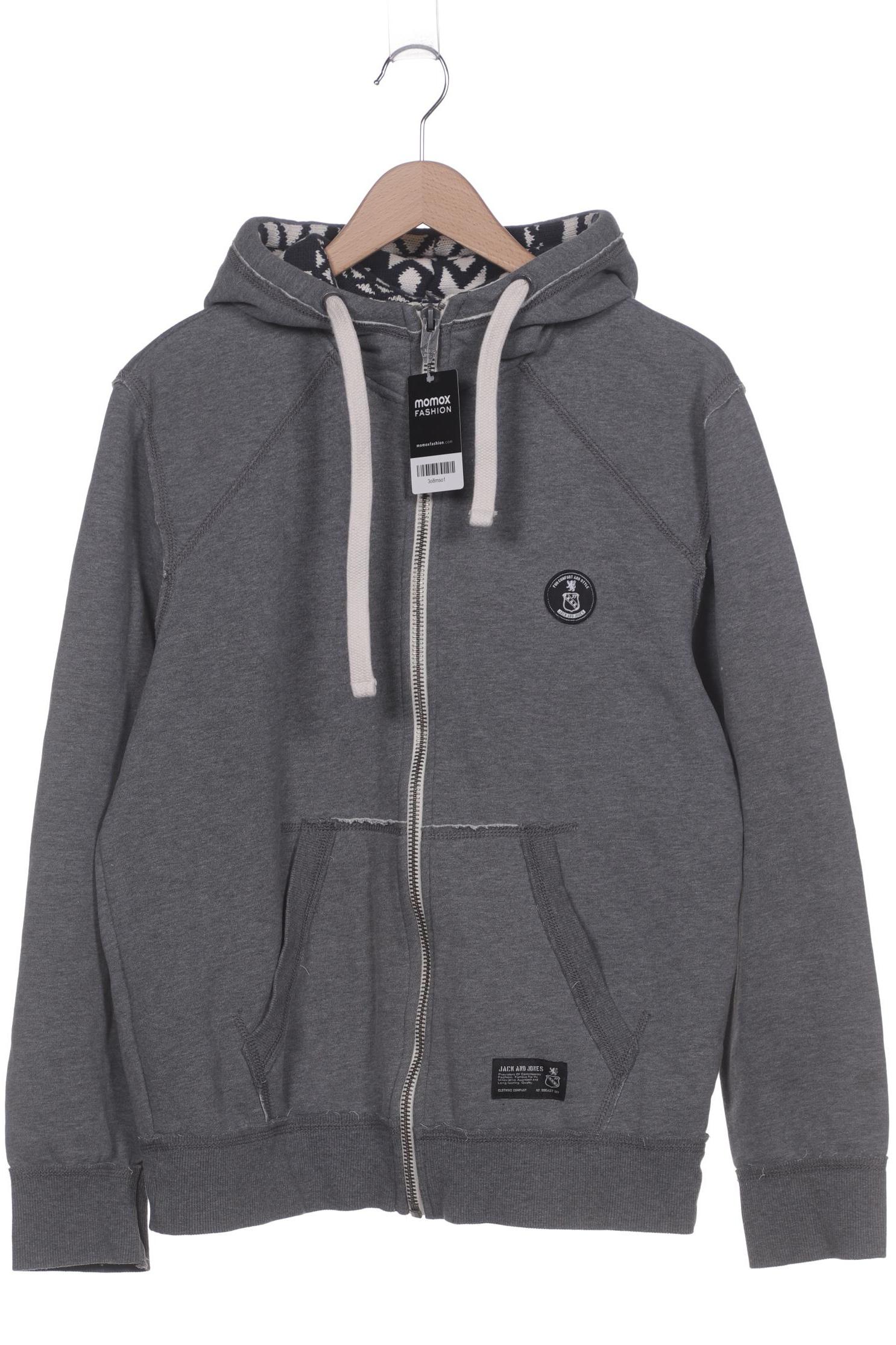 

Jack & Jones Herren Kapuzenpullover, grau, Gr. 54