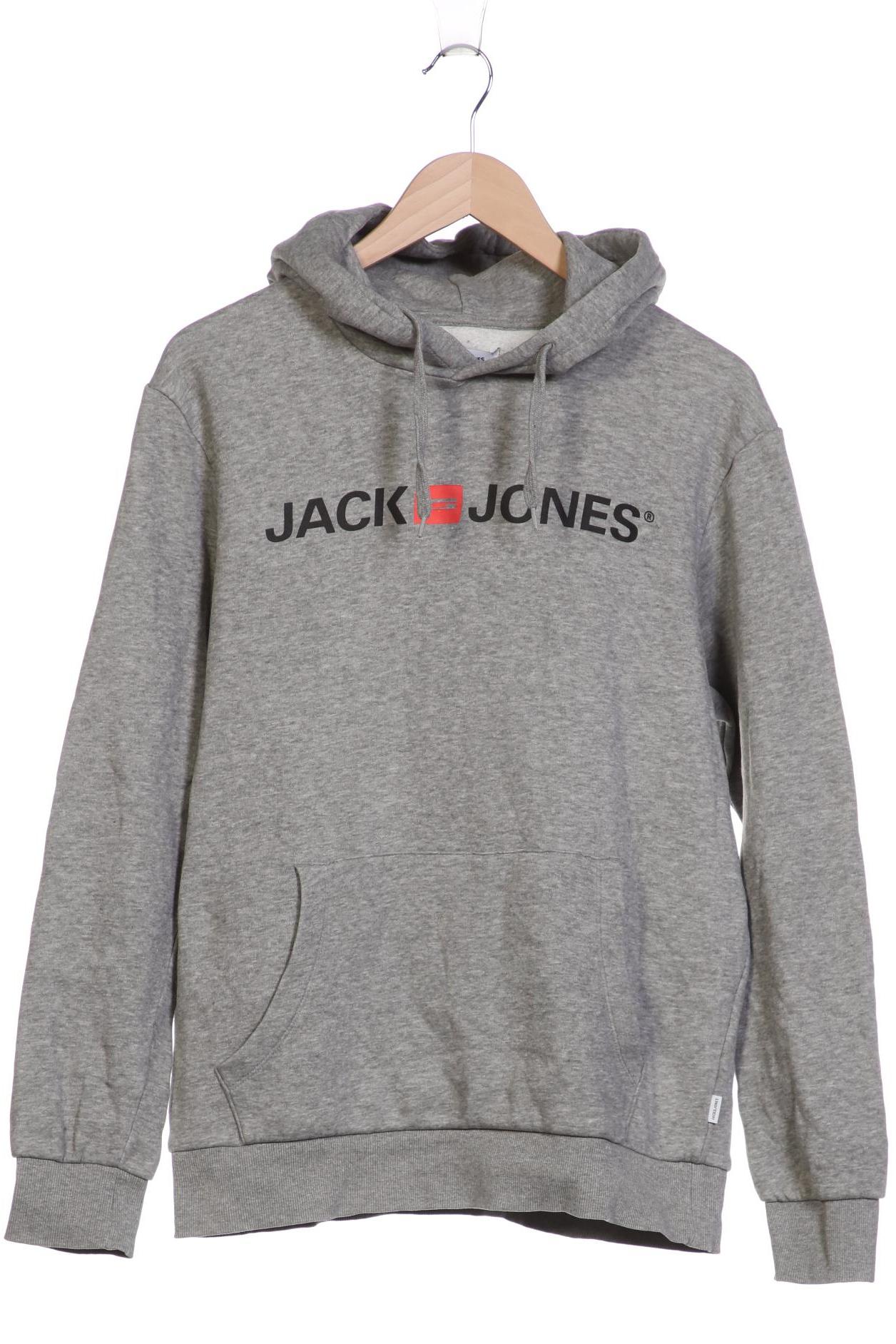 

Jack & Jones Herren Kapuzenpullover, grau, Gr. 48