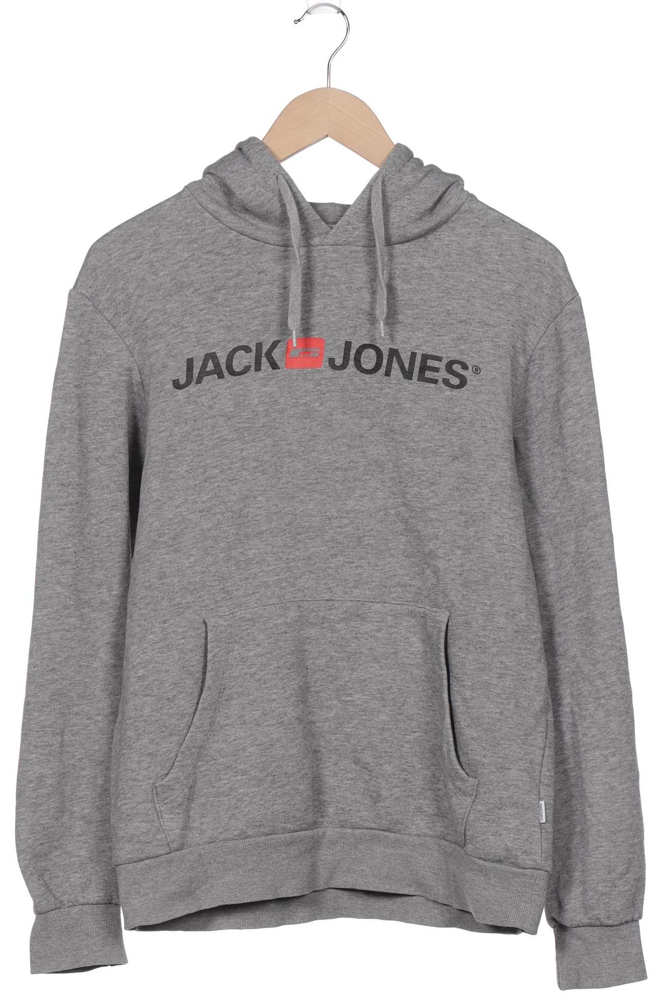 

JACK & JONES Herren Kapuzenpullover, grau