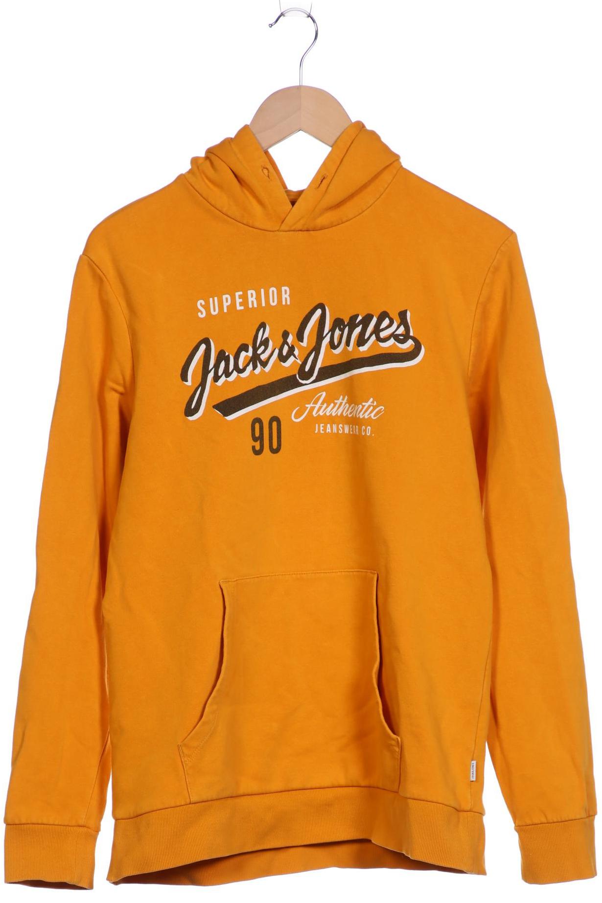 

Jack & Jones Herren Kapuzenpullover, orange, Gr. 52
