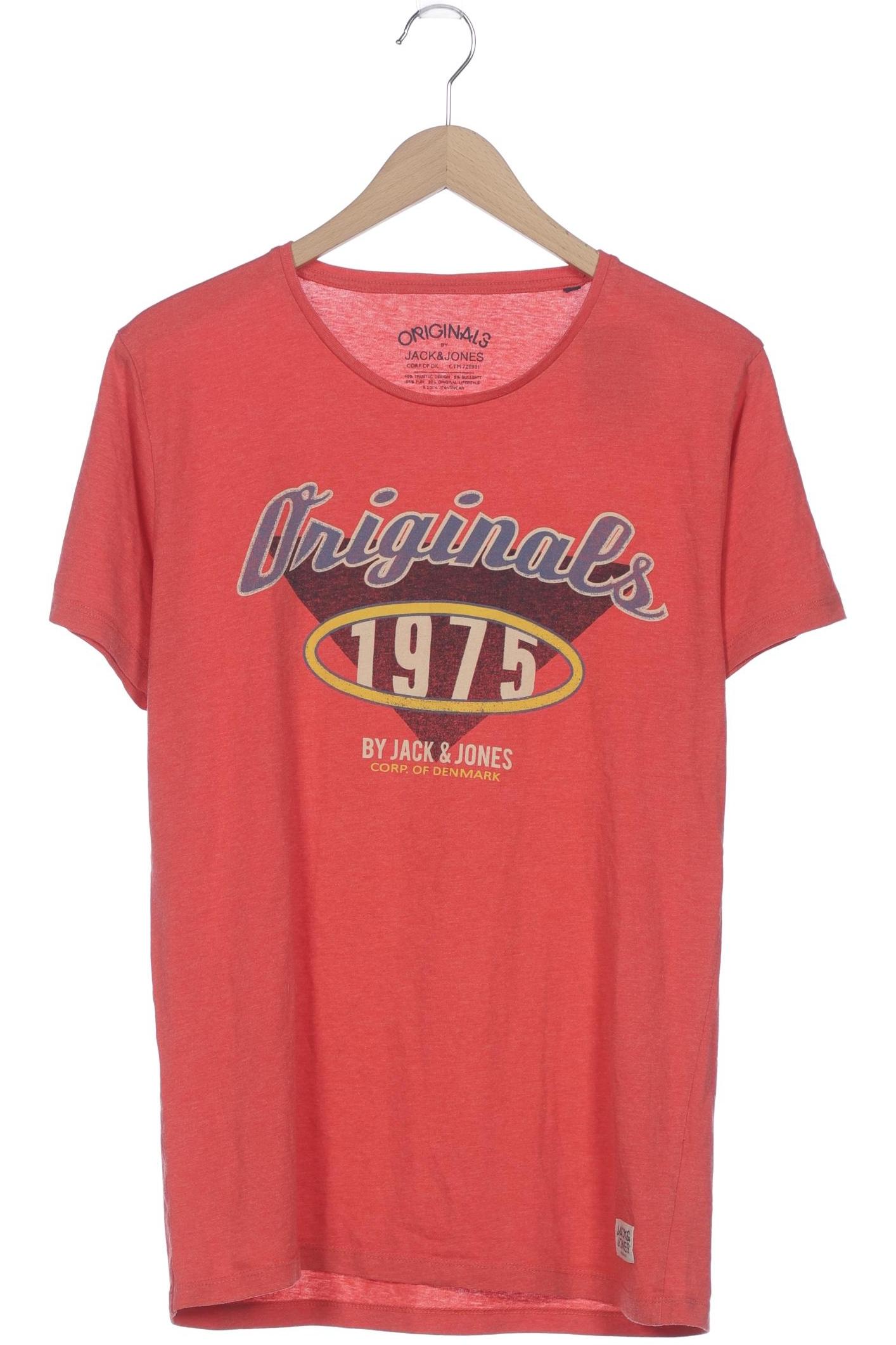 

Jack & Jones Herren T-Shirt, rot, Gr. 54