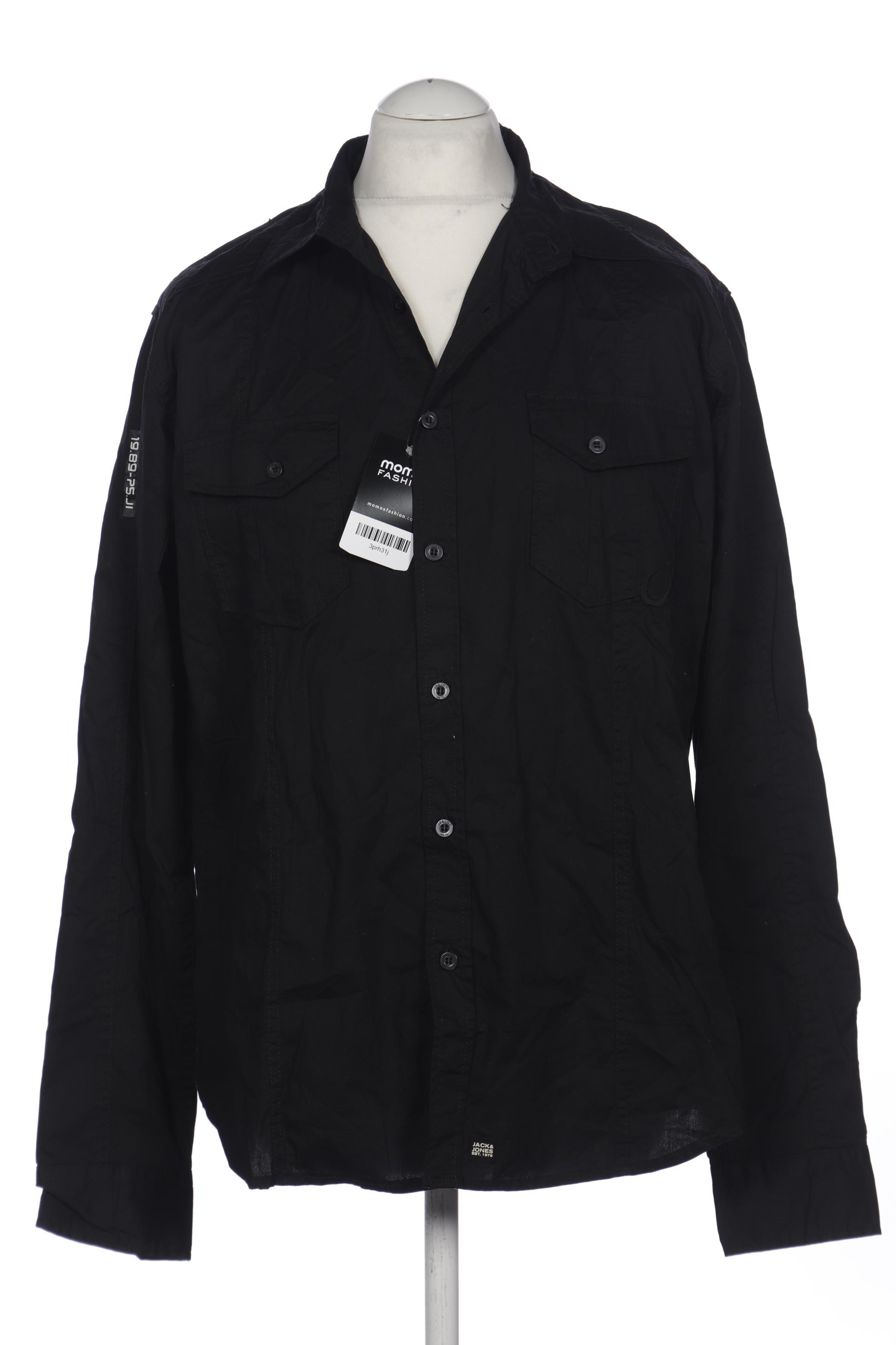 

JACK & JONES Herren Hemd, schwarz