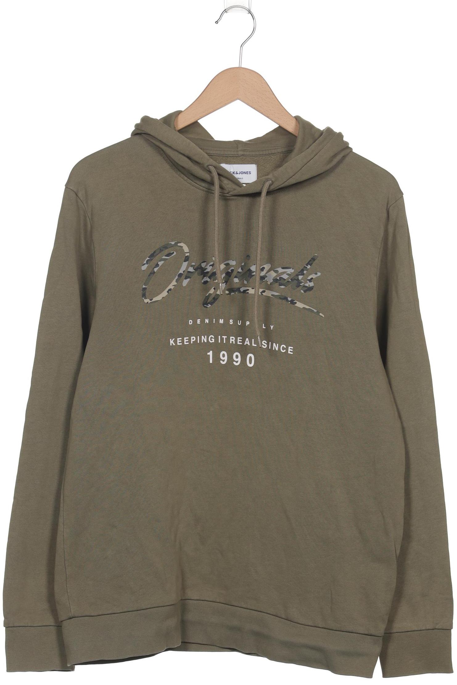 

Jack & Jones Herren Kapuzenpullover, grün, Gr. 52